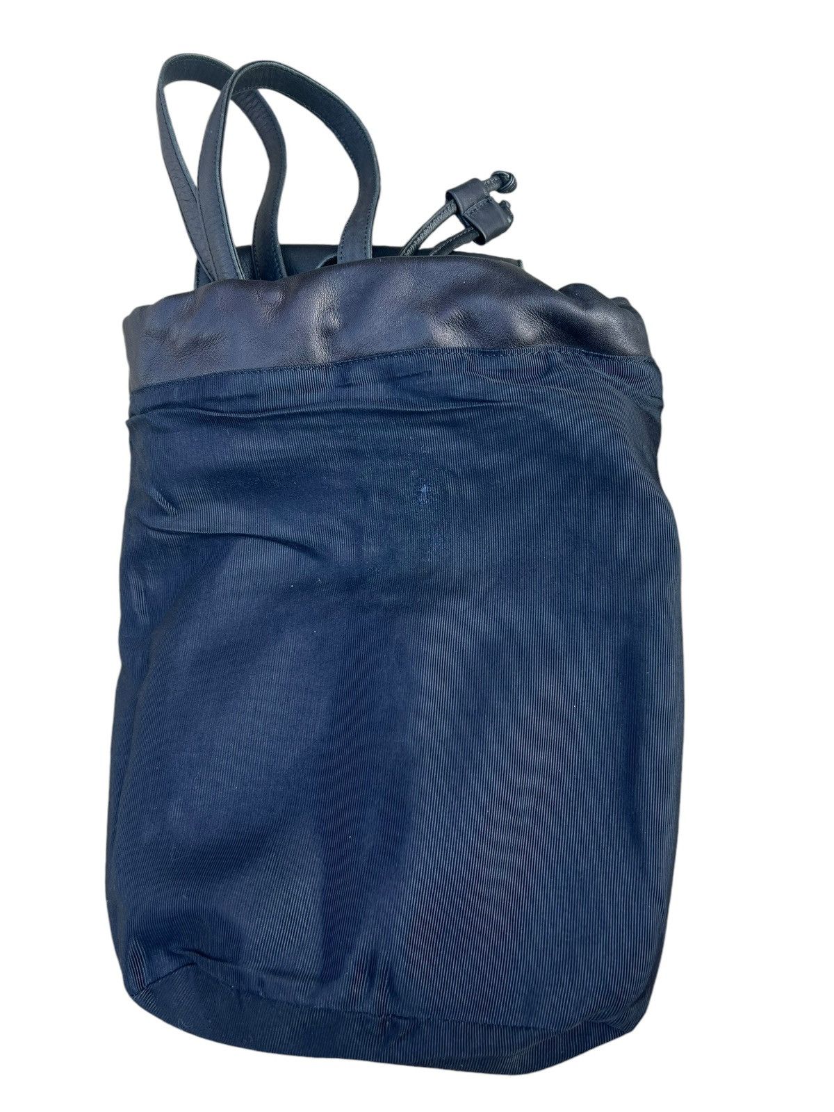 Leather Vintage 90s UCOB Patina Black Leather Cargo Backpack Bag Size ONE SIZE - 23 Thumbnail