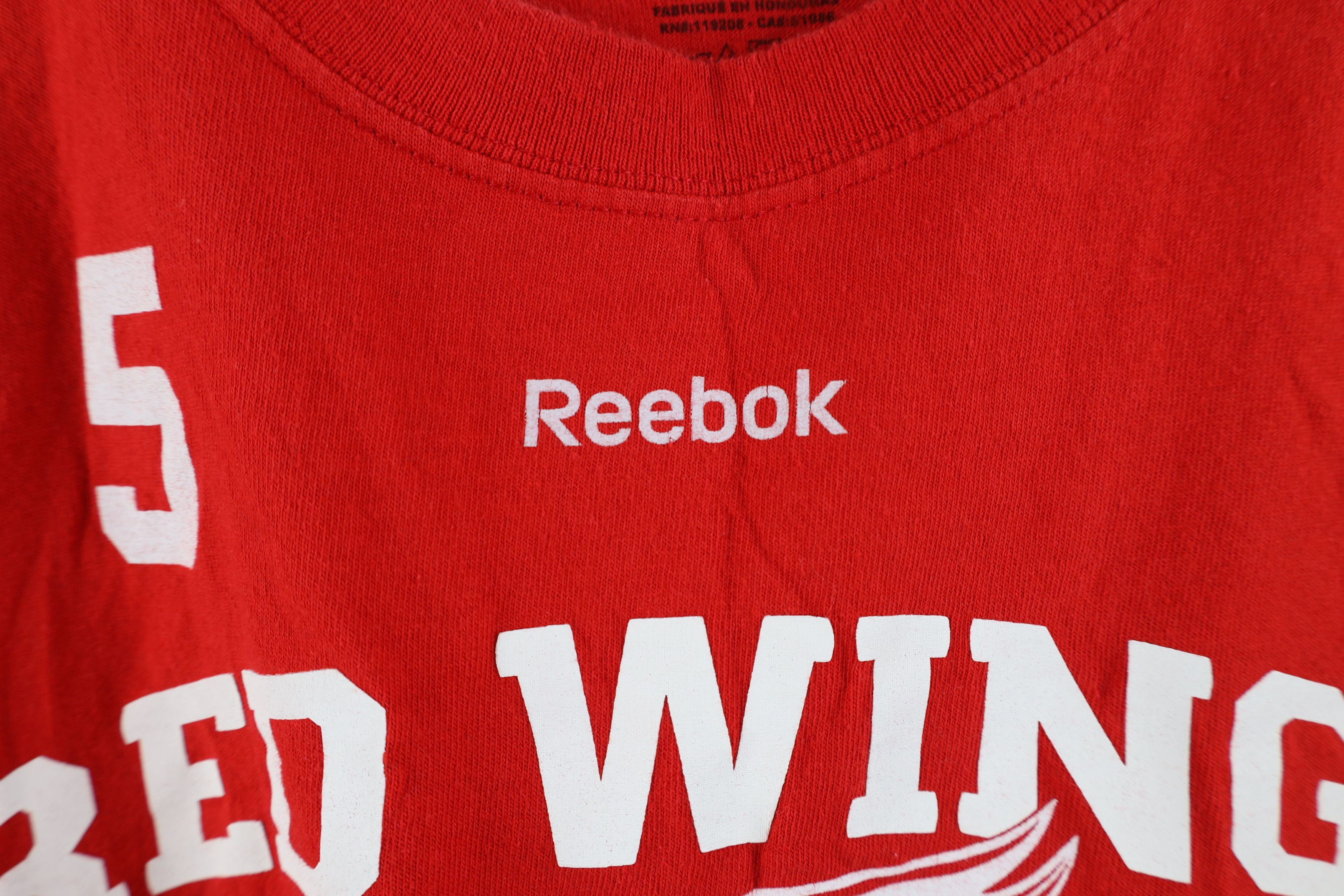 Reebok × Vintage Vintage Reebok Detroit Red Wings Hockey Jersey T-Shirt Size US L / EU 52-54 / 3 - 6 Thumbnail