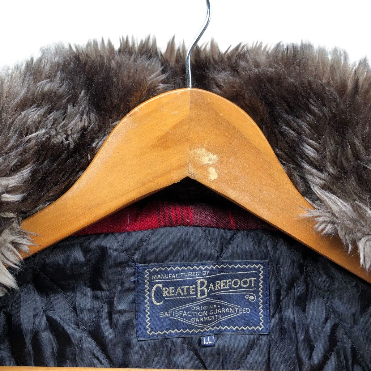 Tornado Mart 2000s japanese CREATE BAREFOOT vkeii faux fur jacket Size US L / EU 52-54 / 3 - 5 Thumbnail