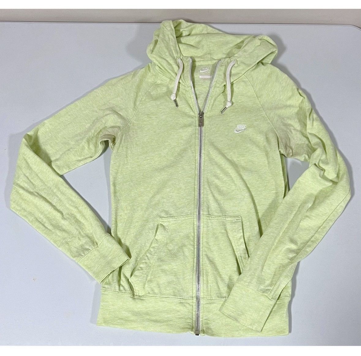 Nike Nike Mint Green Zipper Sweater Sweatshirt Hoodie Size S 🤍✨ Size S / US 4 / IT 40 - 1 Thumbnail