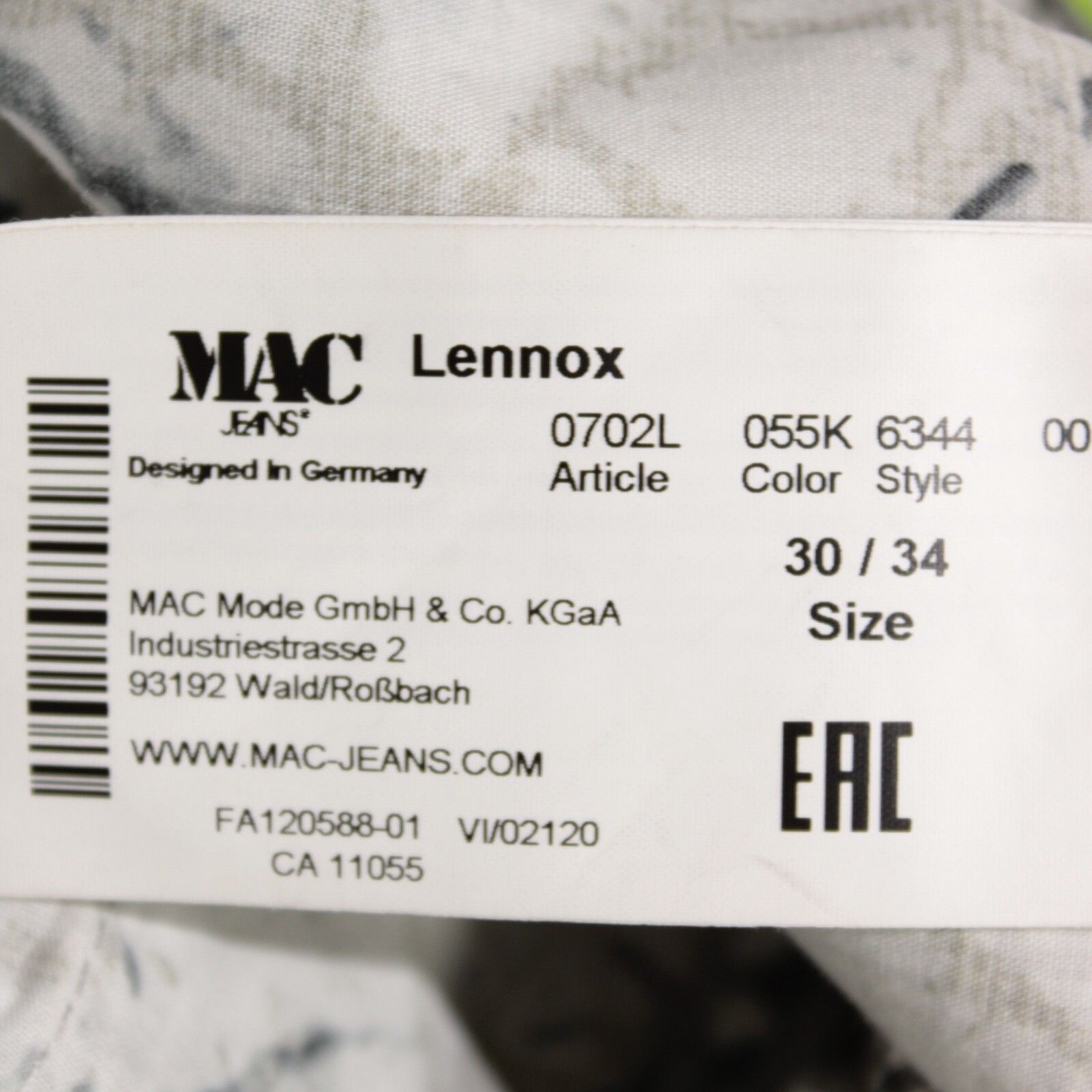 MAC Jeans Mac Jeans New with tags Chinos Size 30 US In Gray Size US 30 / EU 46 - 9 Thumbnail