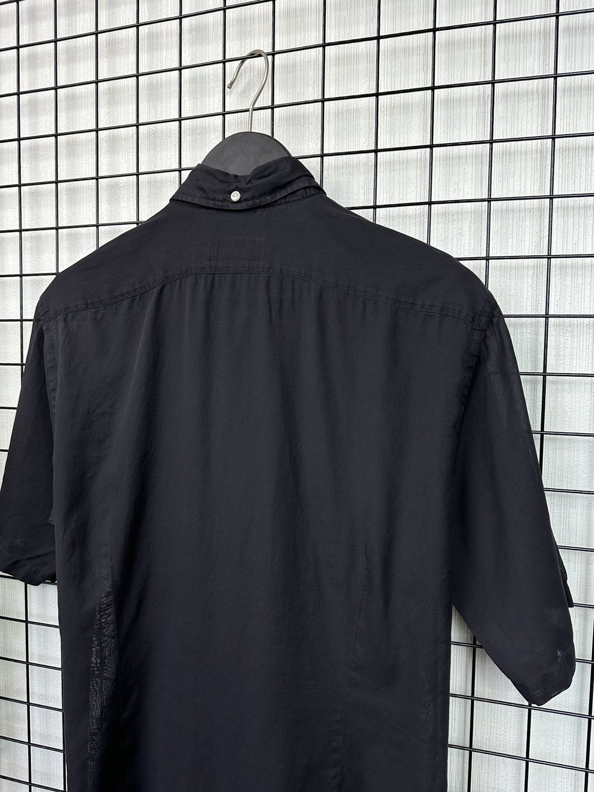 Eton Eton Ultra Light Button Up short Sleeve Shirt Men L black Size US L / EU 52-54 / 3 - 13 Thumbnail