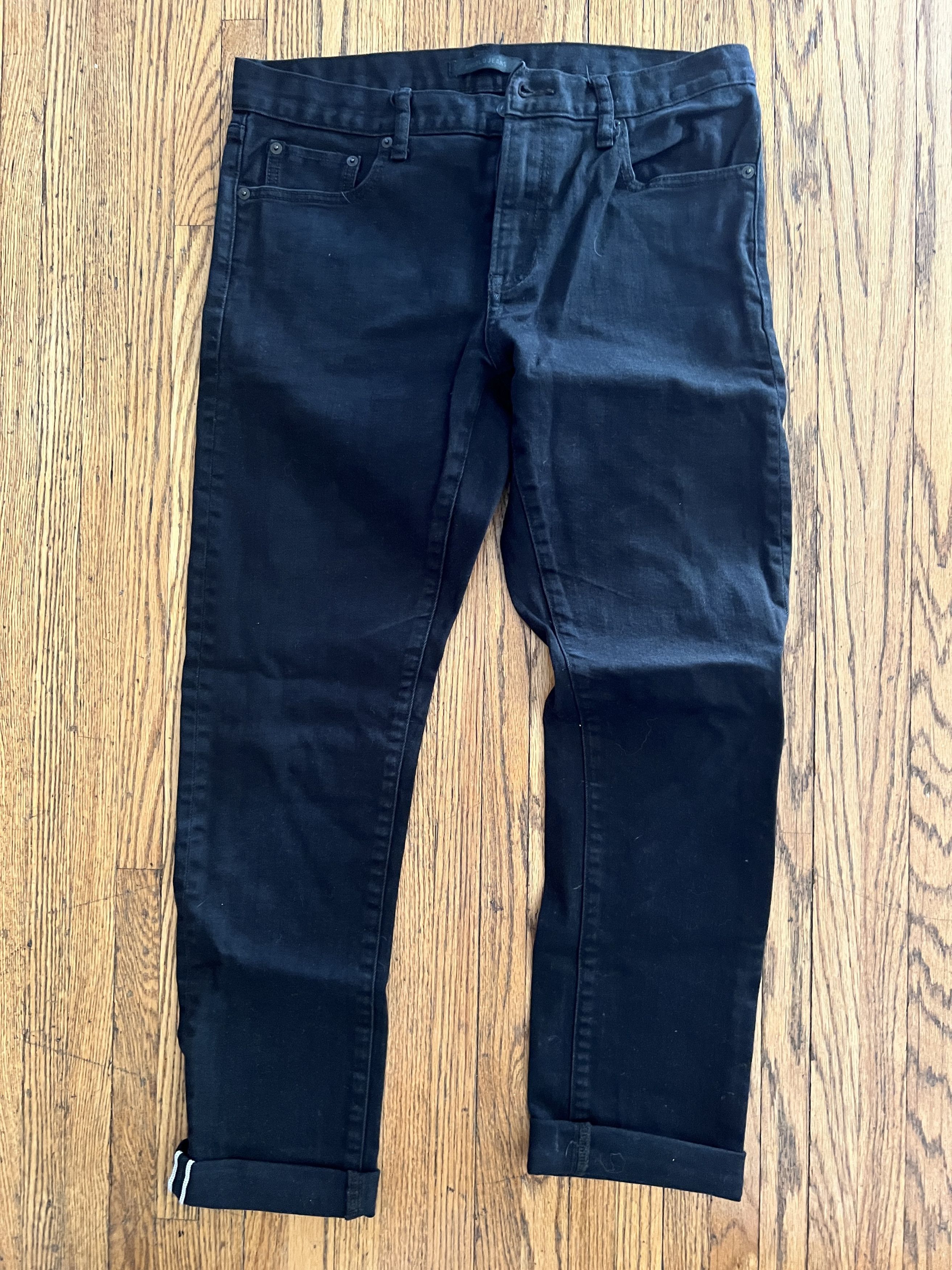 Uniqlo Stretch Selvedge Slim-Fit Jeans Size US 33 - 1 Thumbnail