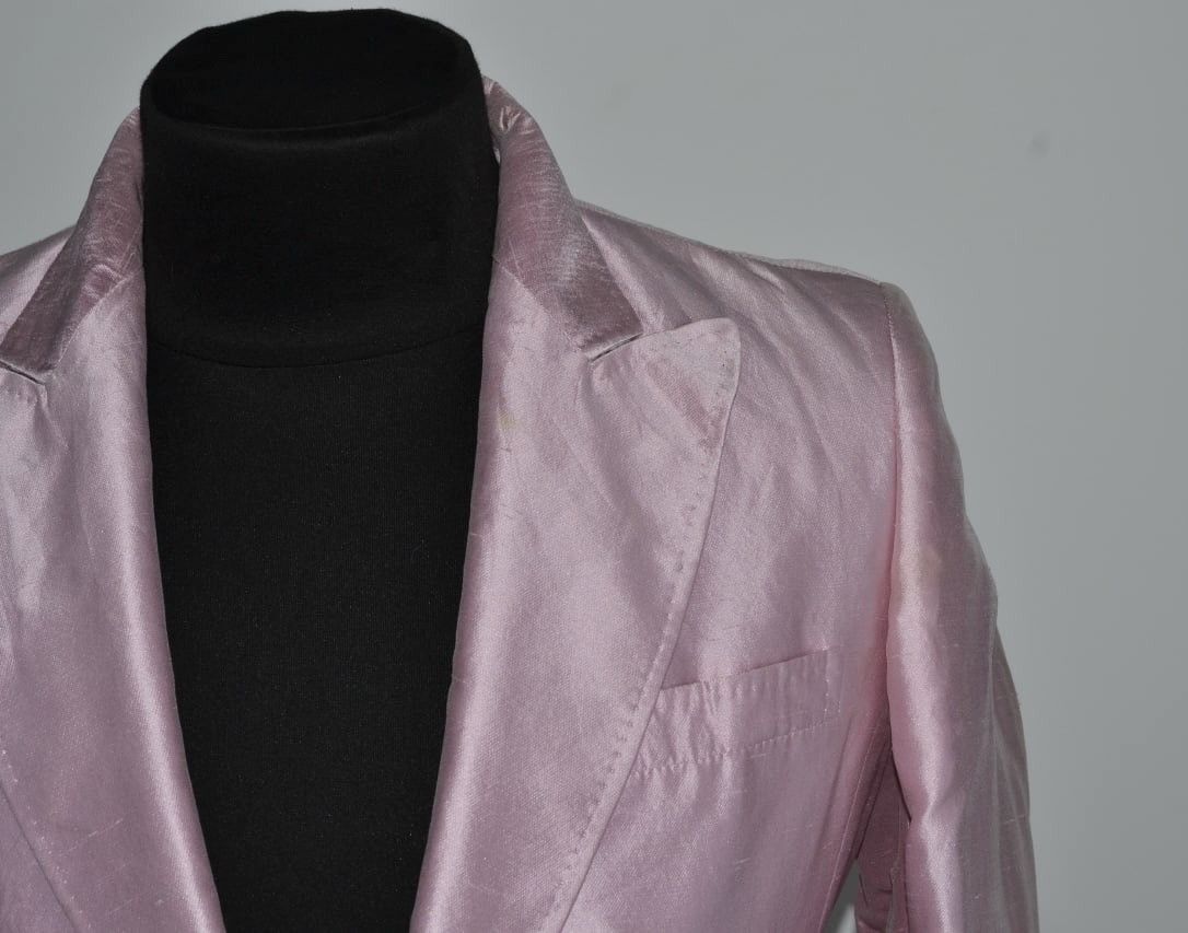 Max Mara Women Max Mara One button Blazer 100% Silk Size L / US 10 / IT 46 - 2 Thumbnail