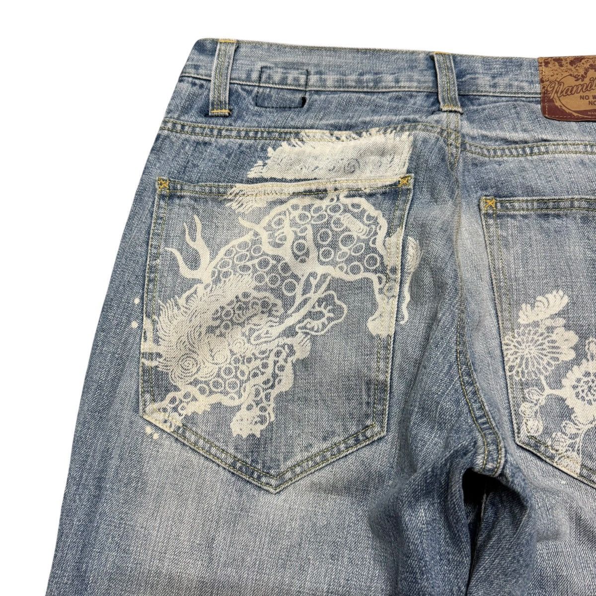 Japanese Brand Japanese Brand NAMITATSU Denim Dragon Jeans Size US 32 / EU 48 - 10 Thumbnail