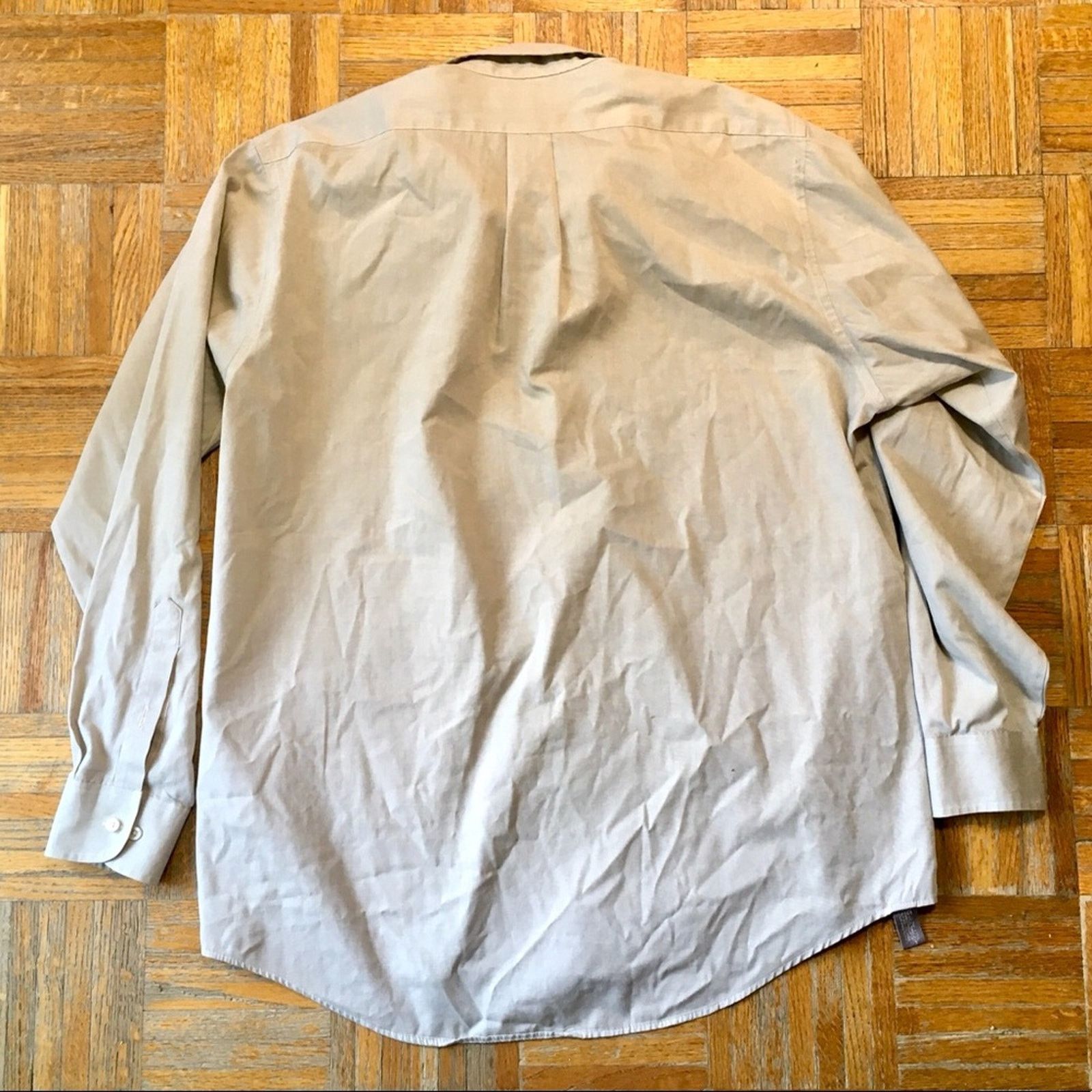 Van Heusen Van Heusen Wrinkle Free Dress Shirt Size US L / EU 52-54 / 3 - 7 Thumbnail