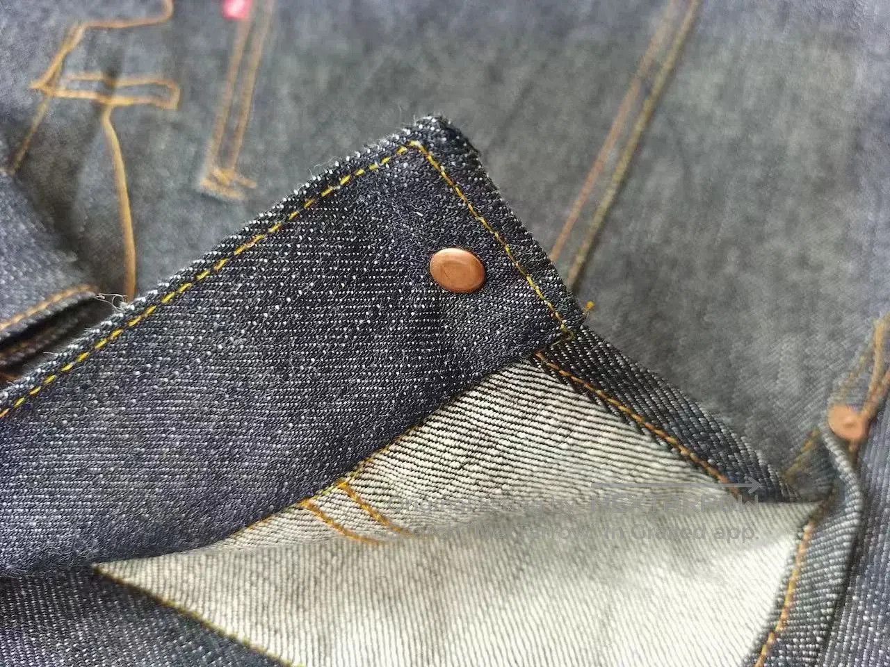 STILL BY HAND LITTLE HAND × CORE106 LH1942C Jeans. Size US S / EU 44-46 / 1 - 4 Thumbnail