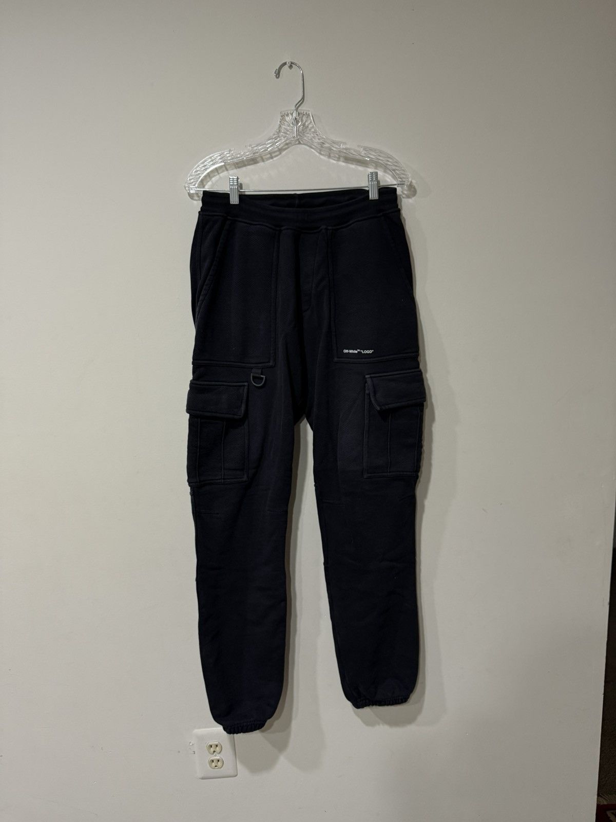 Off-White Off-White Cargo Sweatpants Size US 32 / EU 48 - 1 Thumbnail