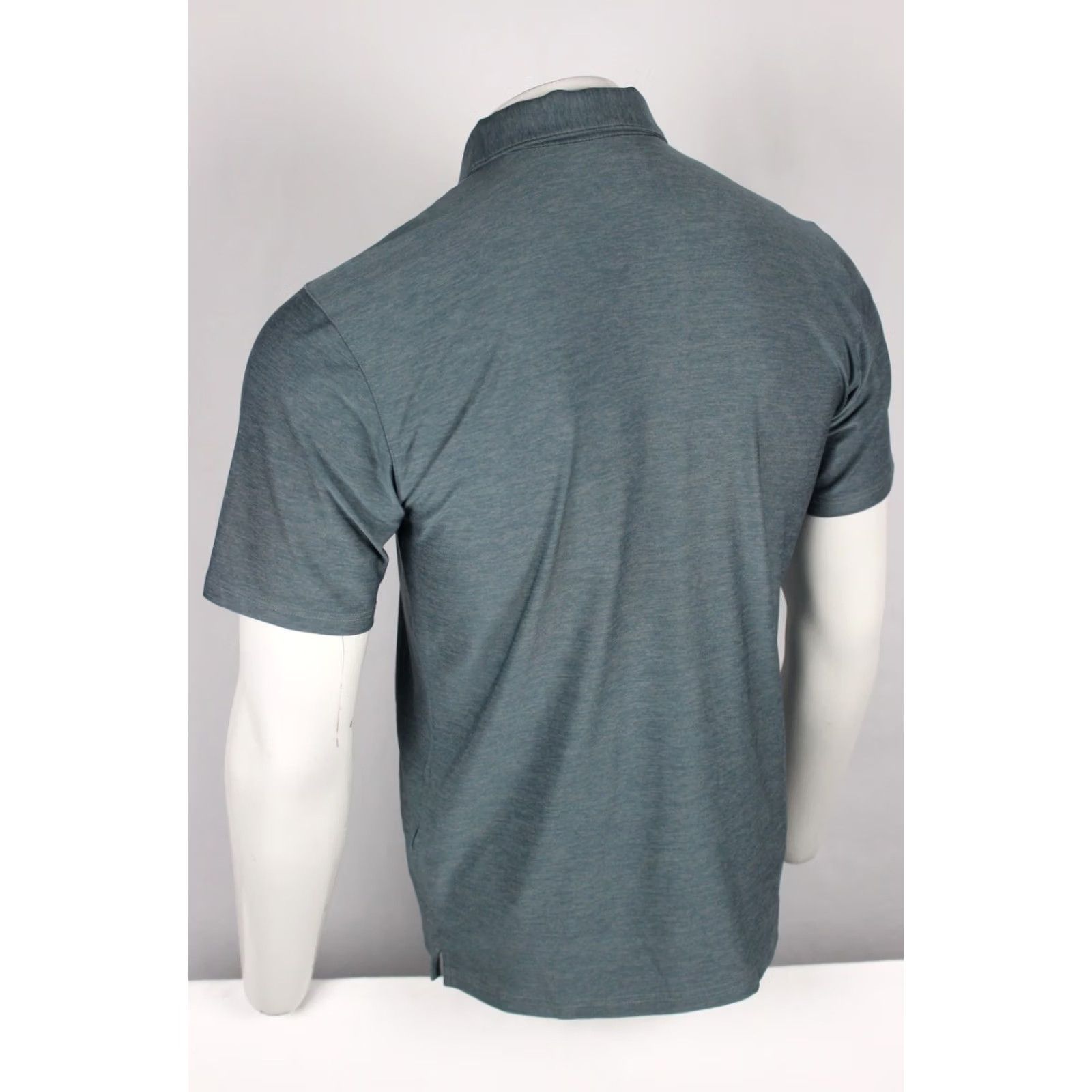 Ariat Ariat Polo Shirt S Small Newsboy Blue 10055408 - Men's Charger 2.0 Short Sleeve Shirt, Solid, Western, Golf, Moisture Wicking, Quick Dry Size US S / EU 44-46 / 1 - 2 Thumbnail
