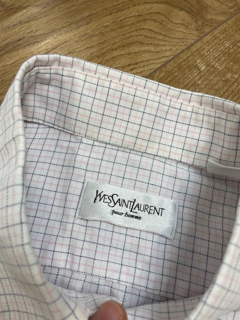 Vintage × Yves Saint Laurent Vintage 90’s Y2K Style YSL Yves Saint Laurent Shirt Tee Size US L / EU 52-54 / 3 - 7 Thumbnail