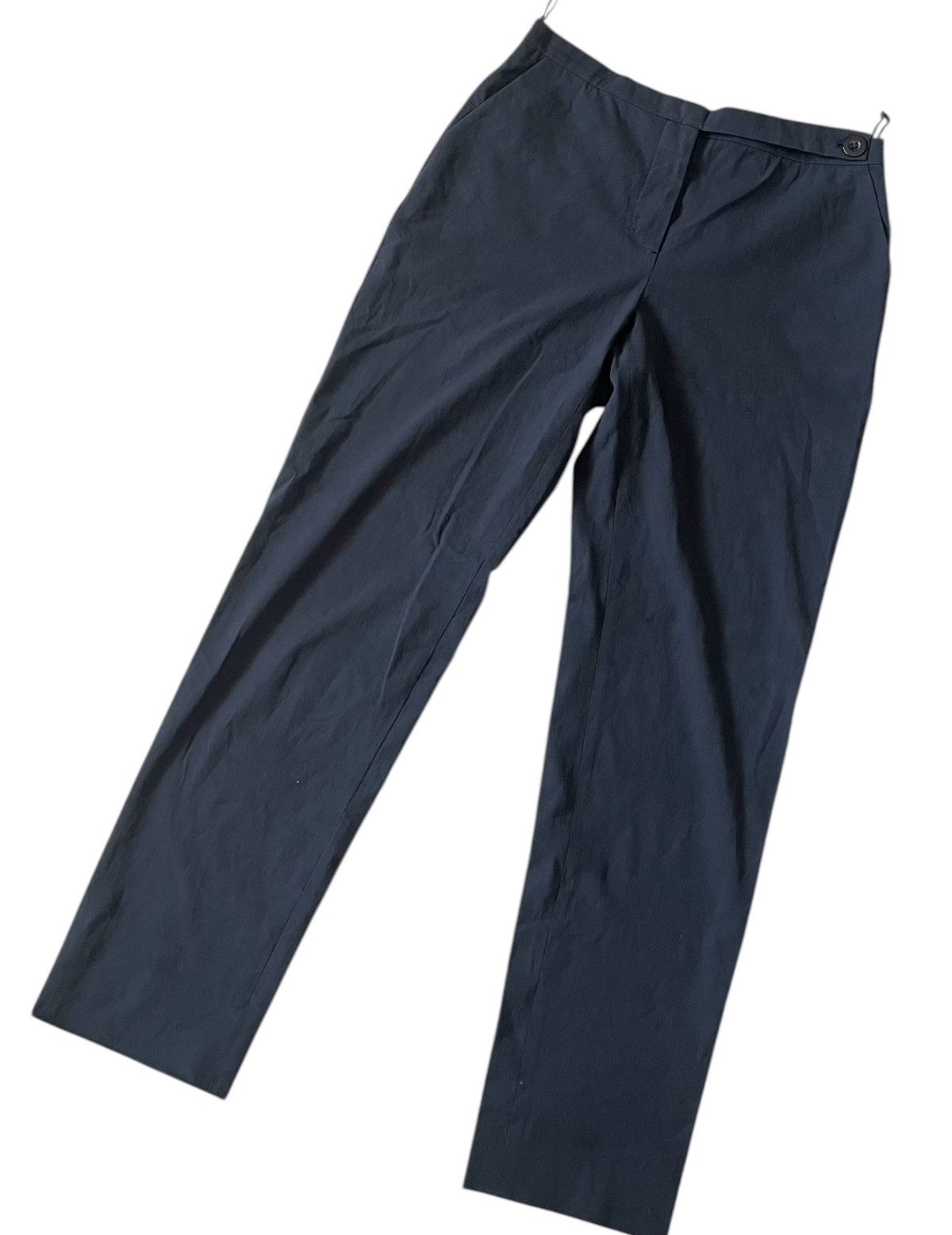 Prada Vintage prada technical straight black trousers Size US 27 - 2 Thumbnail