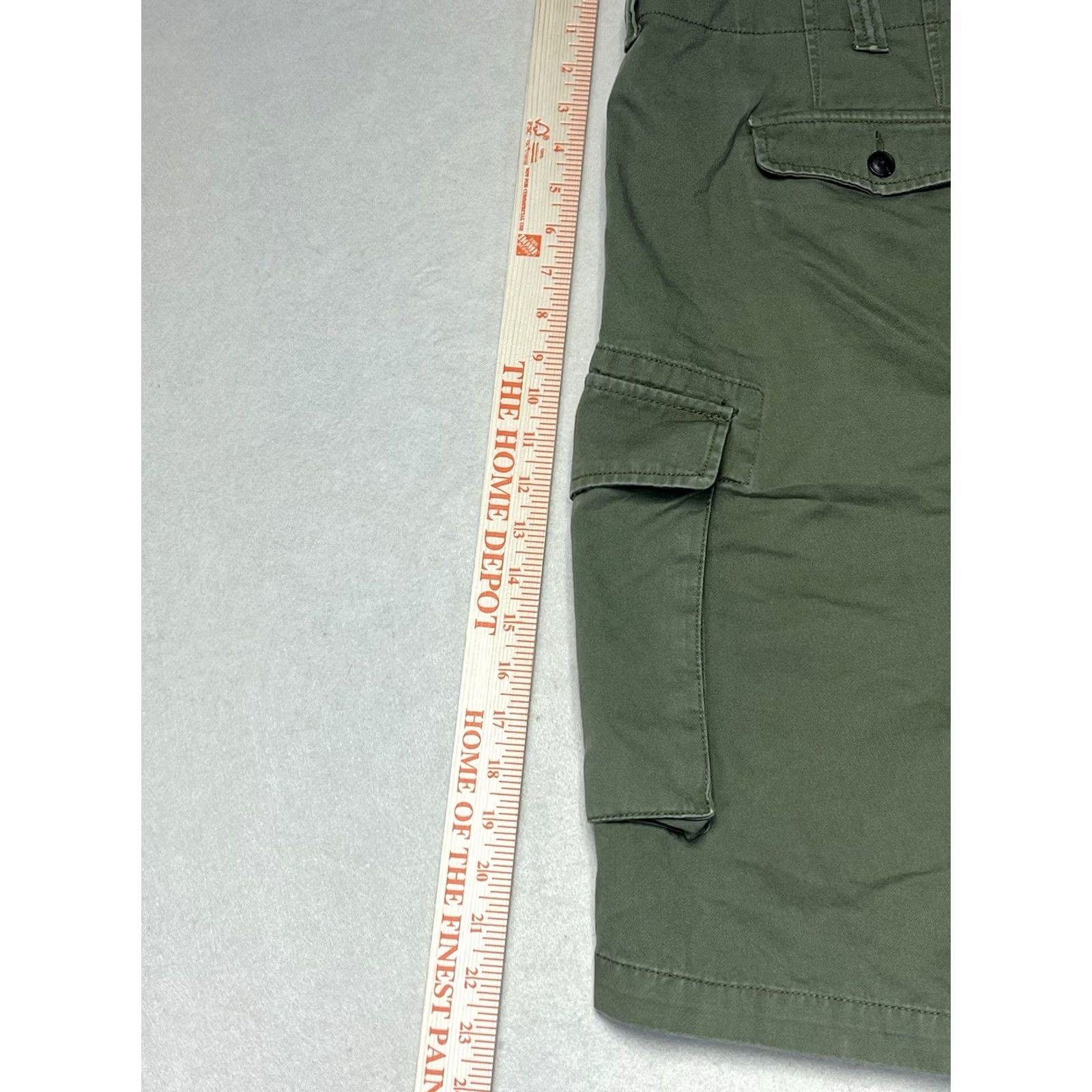 Polo Ralph Lauren Polo Ralph Lauren Cargo Shorts Mens Size 40 Flat Front Cotton Army Green Size US L / EU 52-54 / 3 - 5 Thumbnail