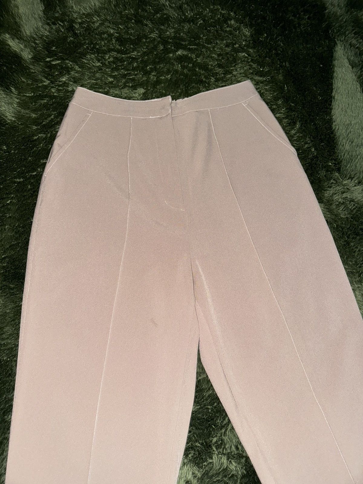 Beams Japan [M] BEAMS HEART JAPAN poly blended one tucked stretch pants Size US 29 - 5 Thumbnail