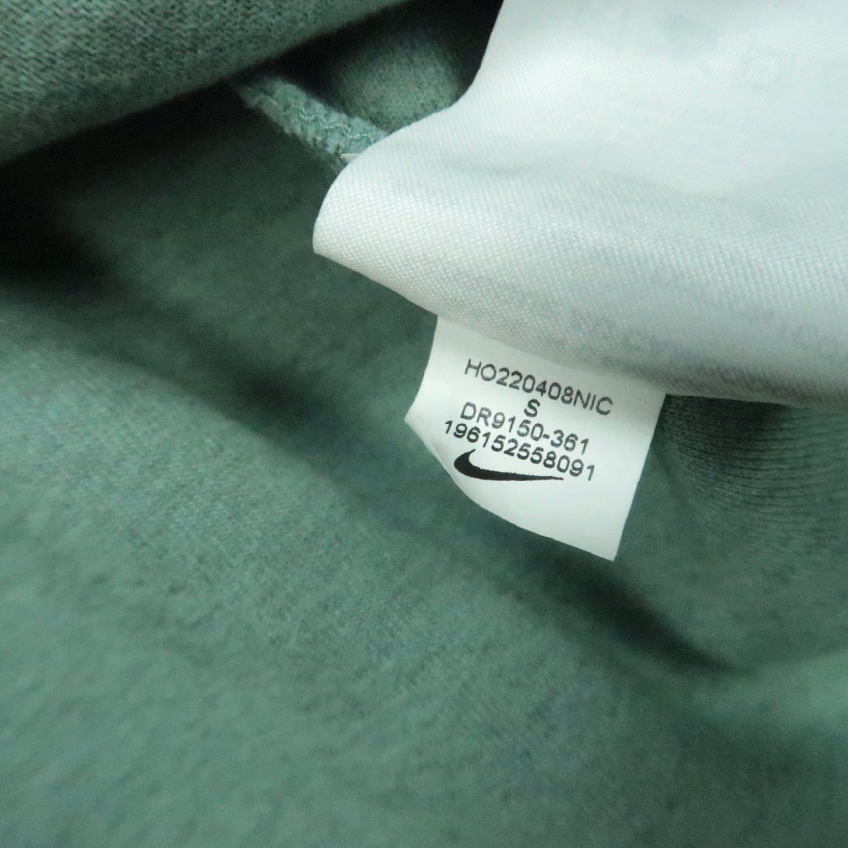 Nike Nike Hoodie Men Small Ice Green Tech Fleece Windrunner Full Zip Jacket Swoosh Size S Green Nike Sportswear Full Zip Hooded Pockets Men Size US S / EU 44-46 / 1 - 7 Thumbnail