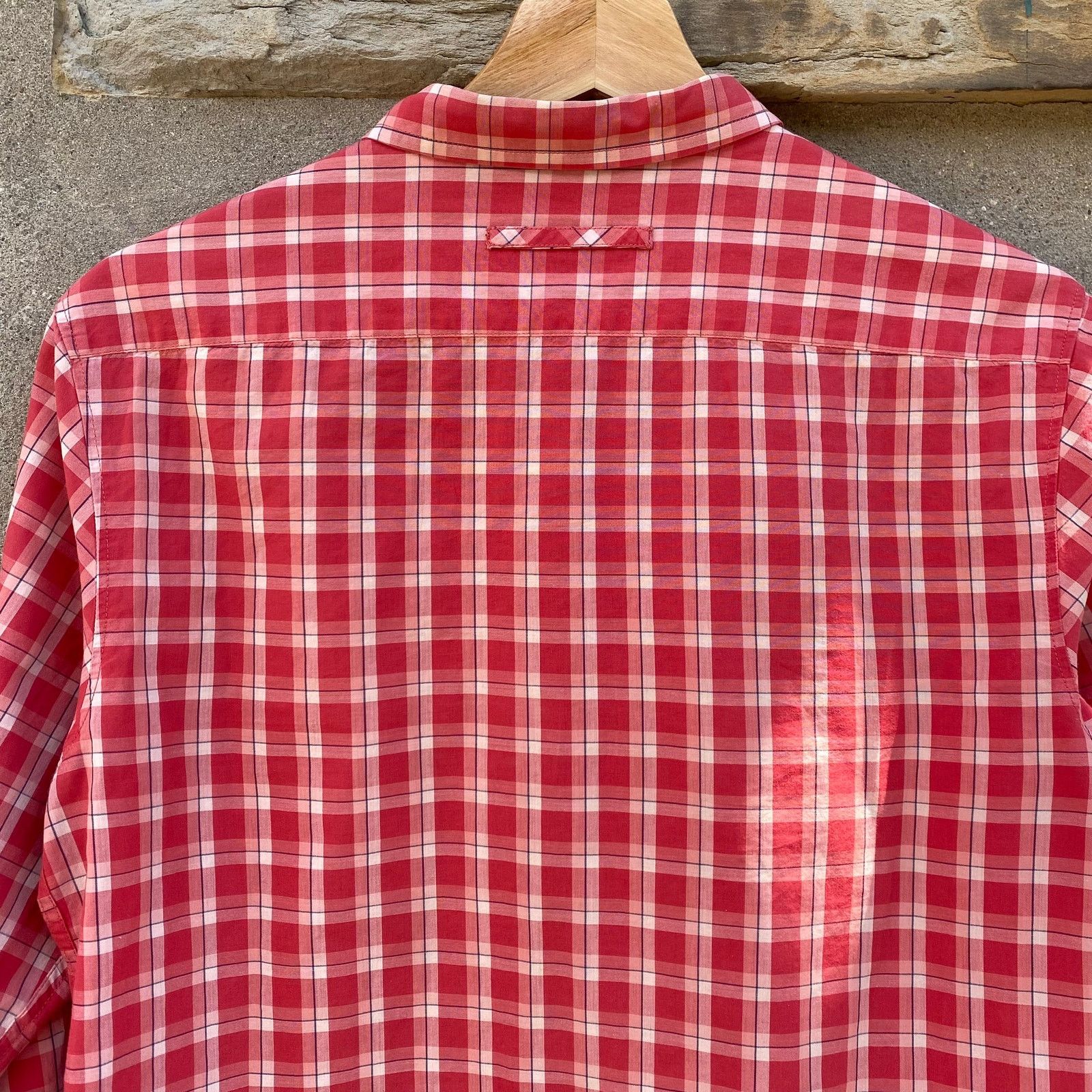 A.P.C. A.P.C. Plaid Button Up 100% Cotton Shirt Size US S / EU 44-46 / 1 - 8 Thumbnail