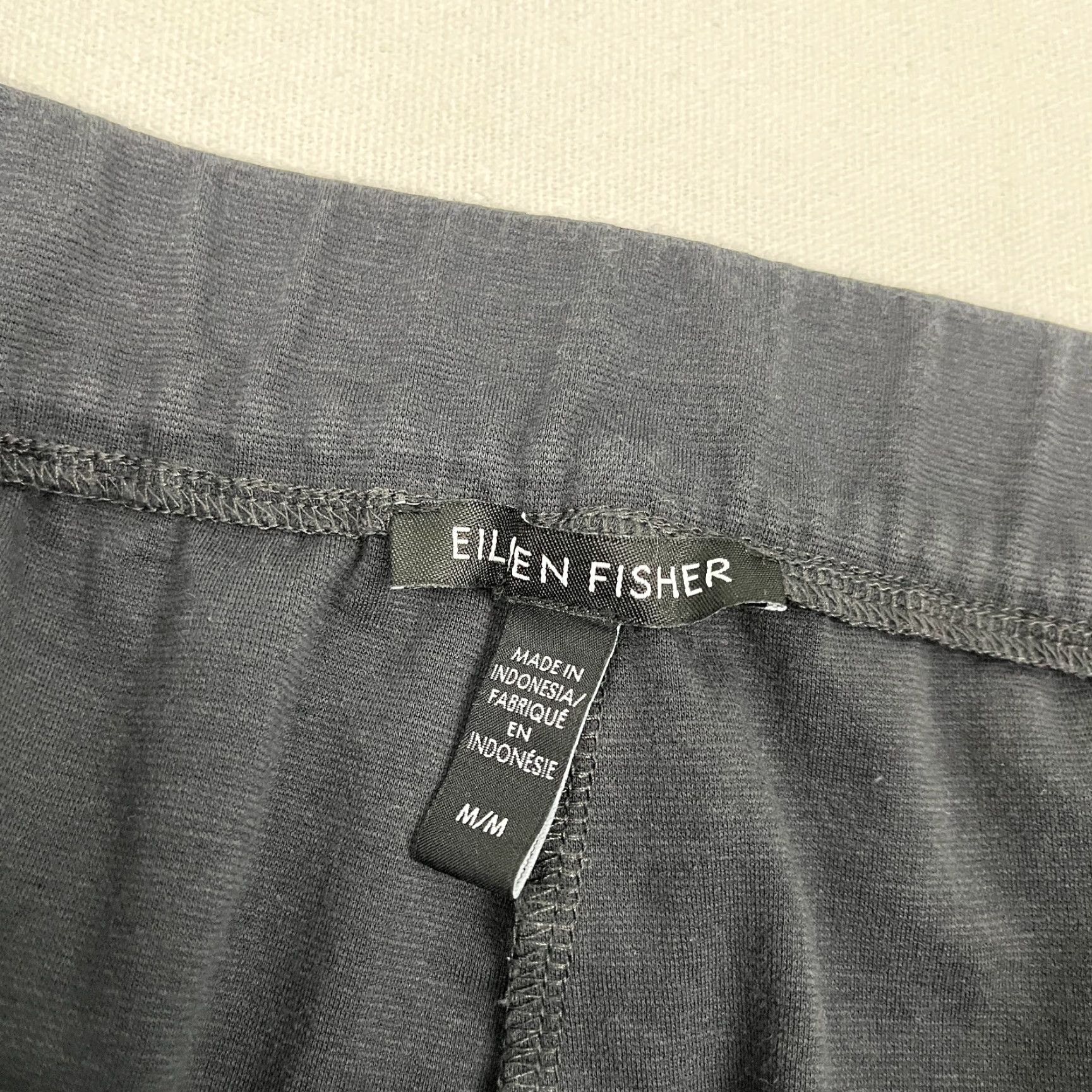 Eileen Fisher Eileen Fisher Pants Womens M W31 L26.5 Gray Organic Cotton Stretch Office Career Size 32" / US 10 / IT 46 - 2 Thumbnail