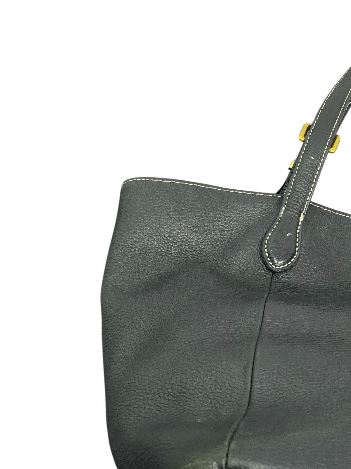 Genuine Leather Full Leather Fetia Tote Shoulder Bag 2🟩1 Size ONE SIZE - 11 Thumbnail