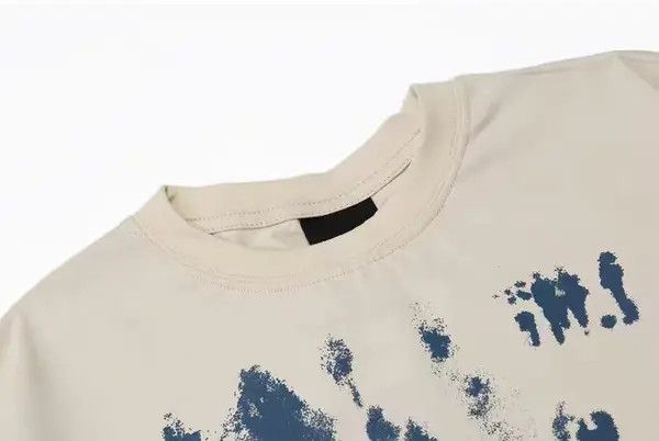 Designer Hip-hop street retro silhouette print short sleeve t-shirt Size US S / EU 44-46 / 1 - 2 Thumbnail