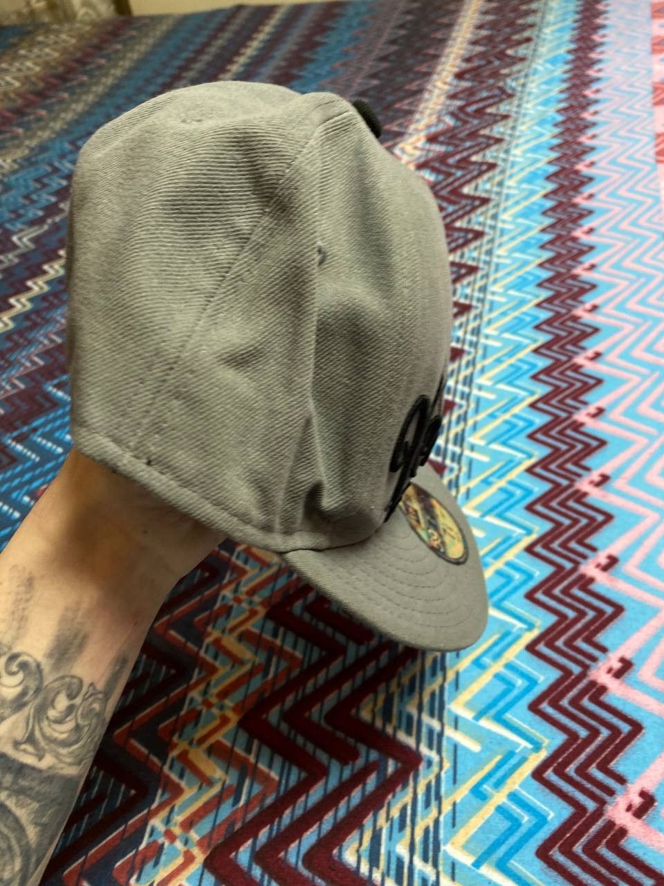 New Era Hats big logo Vintage New Era Cap Y2K streetwear Size ONE SIZE - 7 Thumbnail