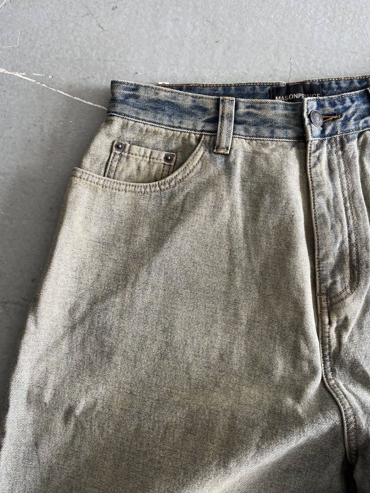 Other Mason Prince Mud Wash Jeans (unisex) Size US 32 / EU 48 - 15 Thumbnail