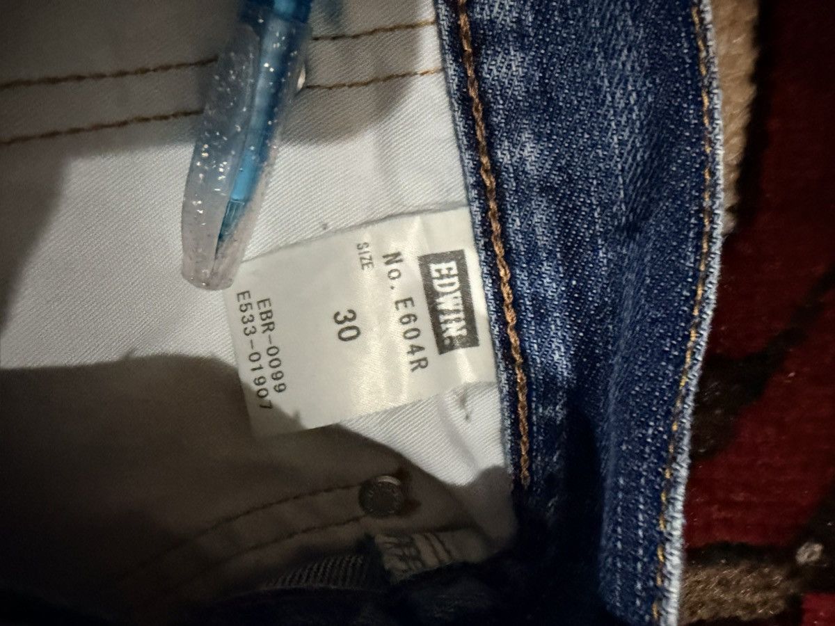 Edwin Vintage Edwin Repaired Distressed E604R Denim Size US 32 / EU 48 - 4 Thumbnail