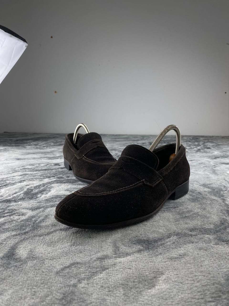 Prada Prada Penny Suede Loafers Size US 7.5 / EU 40-41 - 1 Thumbnail