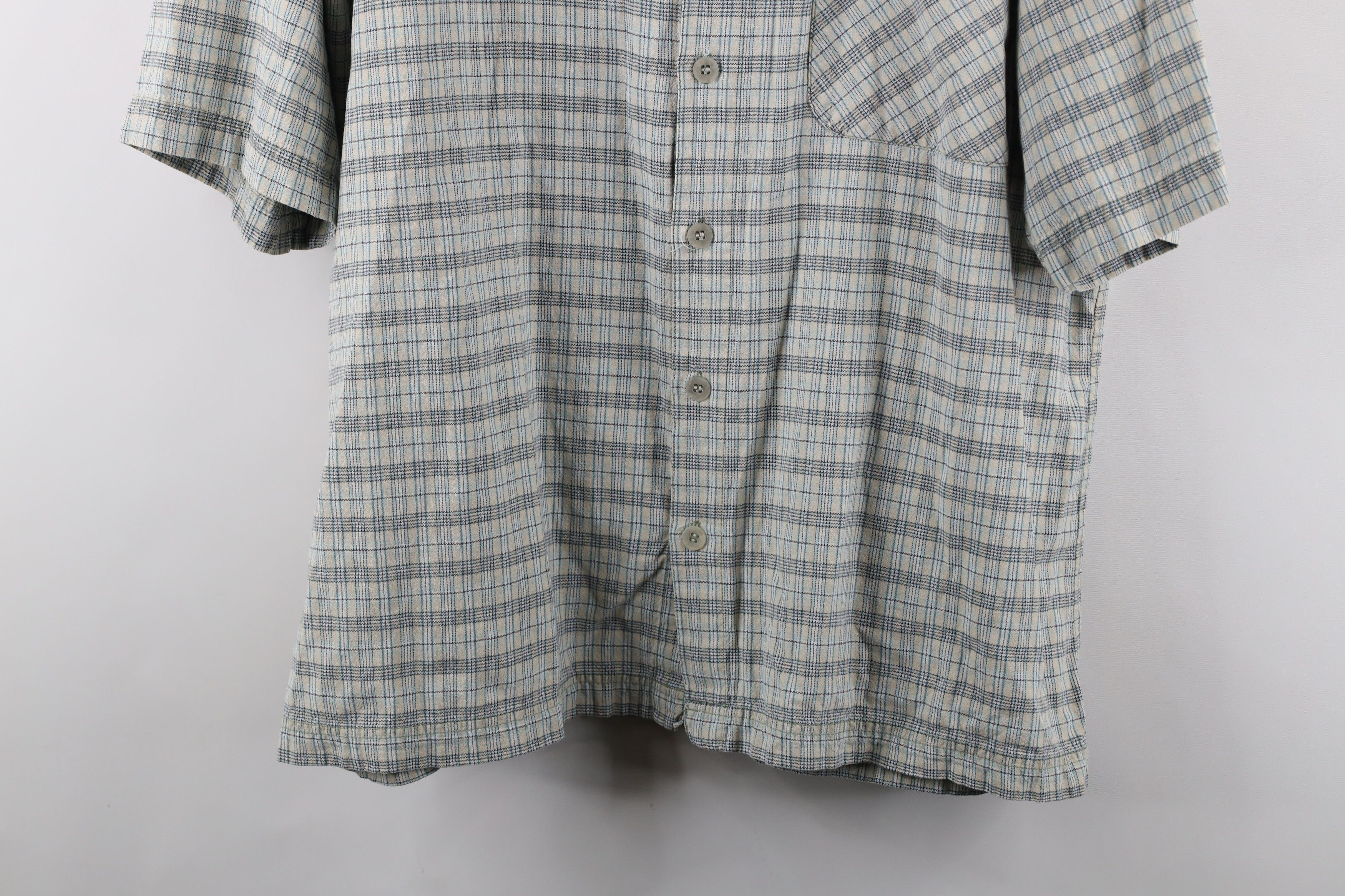 Vintage Vintage 90s Streetwear Short Sleeve Collared Button Shirt Size US L / EU 52-54 / 3 - 3 Thumbnail