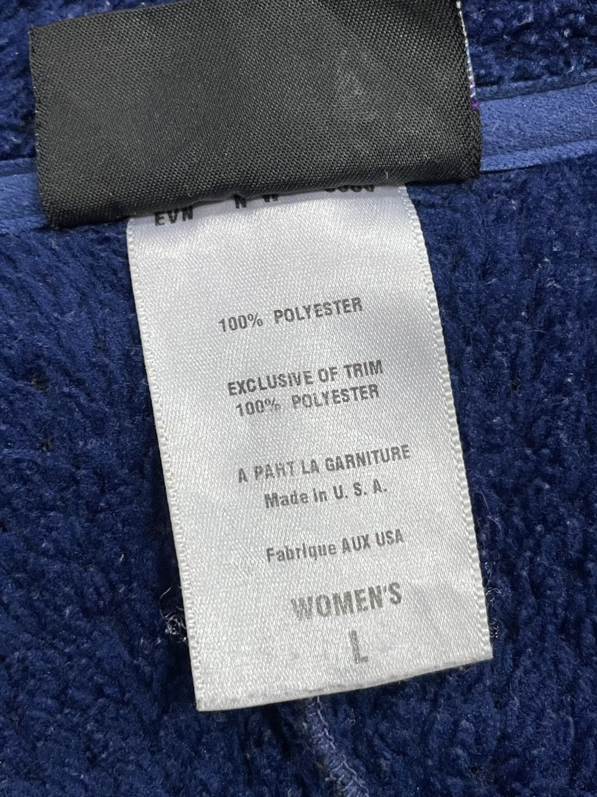 Patagonia Vintage Patagonia Teddy Fleece Jacket Made in USA Size L / US 10 / IT 46 - 9 Thumbnail