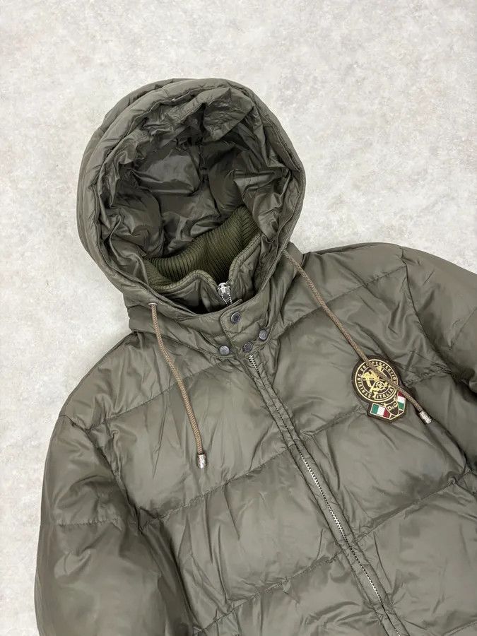 Dolce & Gabbana AW2003 Dolce & Gabbana Green Hooded Puffer Bomber Jacket Size US M / EU 48-50 / 2 - 5 Thumbnail