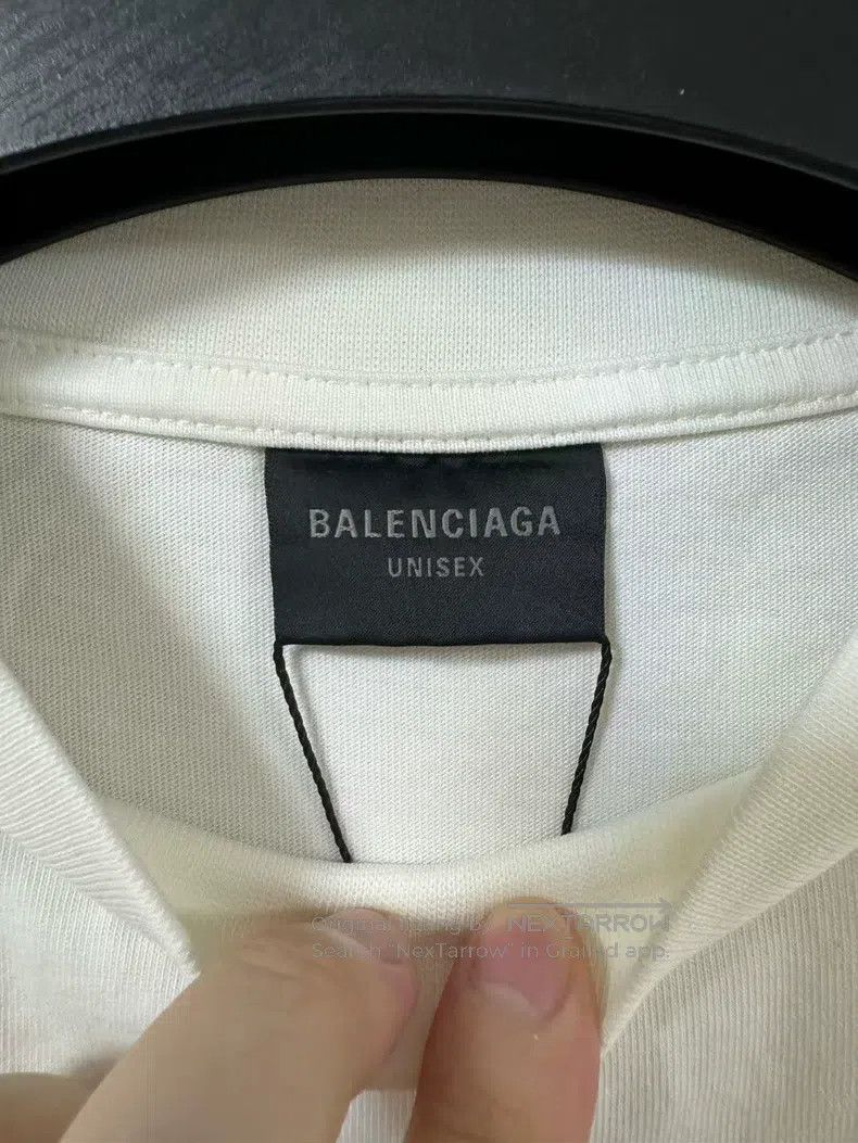Balenciaga Balenciaga Alphabet Pattern Printed Round Neck Casual Shor Size US S / EU 44-46 / 1 - 3 Thumbnail