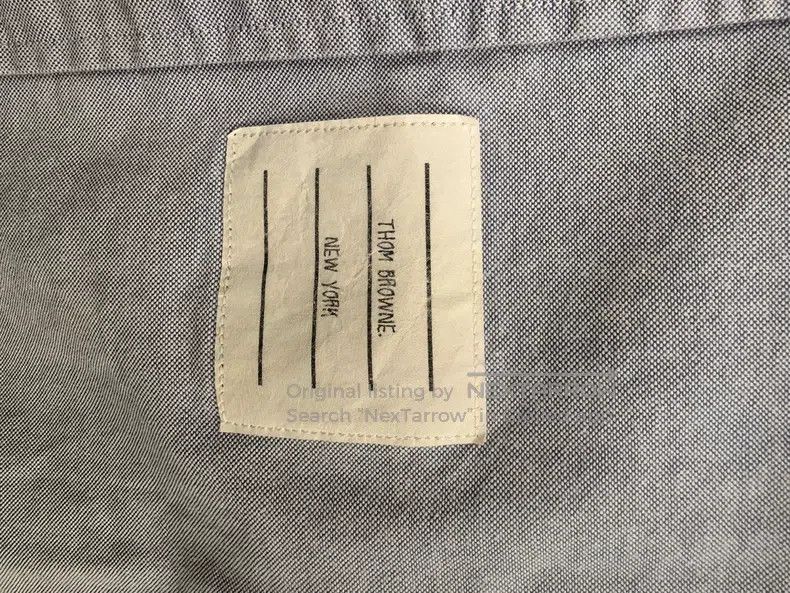 Thom Browne Thom Browne Striped shirt Size US L / EU 52-54 / 3 - 5 Thumbnail