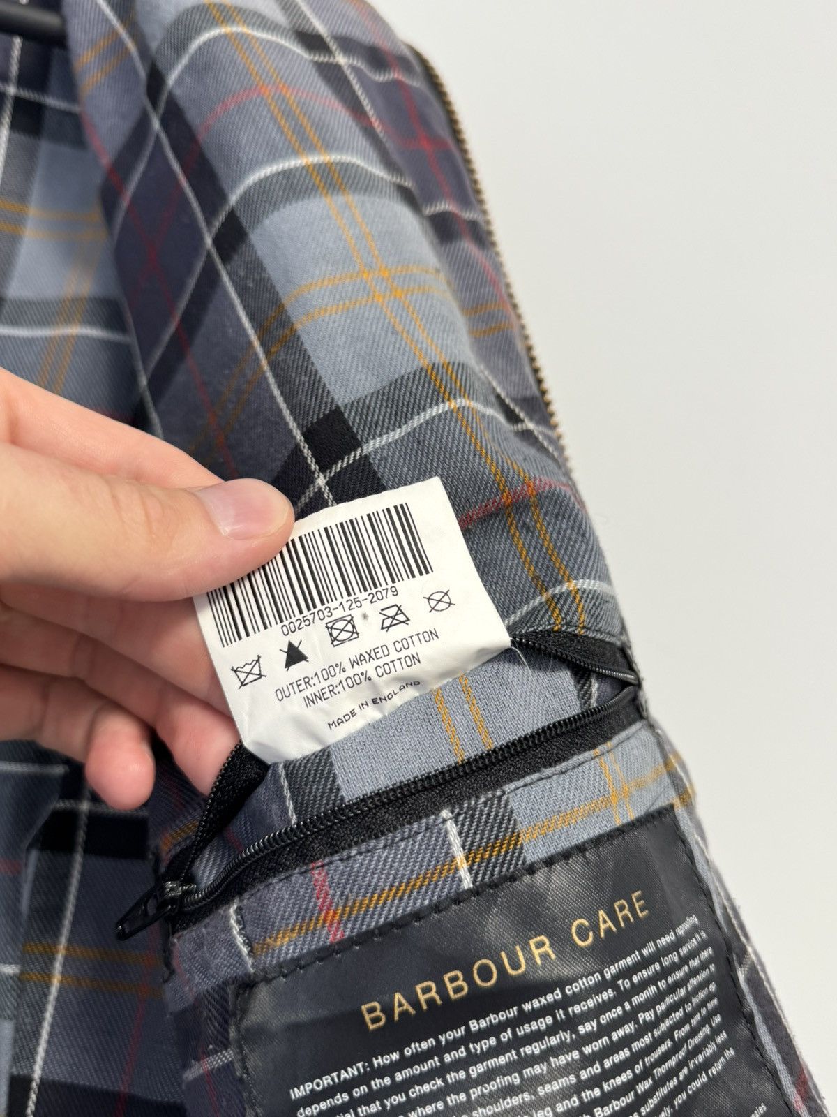 Barbour Barbour International L1925 Wax Made In England Motorcycle Size XL / US 12-14 / IT 48-50 - 13 Thumbnail