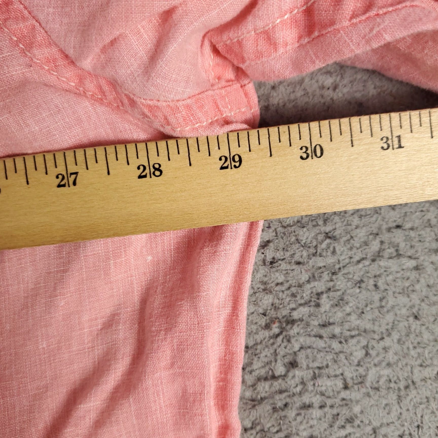 Tommy Bahama Tommy Bahama Shirt Mens 2XT Pink Linen Button-Up Long Sleeve Casual Size US XXL / EU 58 / 5 - 6 Thumbnail