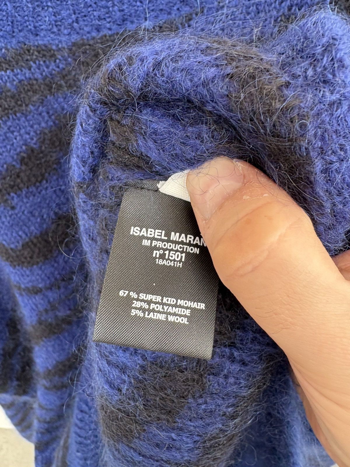 Isabel Marant Isabel Marant mainline Zebra Mohair Sweater Size US L / EU 52-54 / 3 - 4 Thumbnail