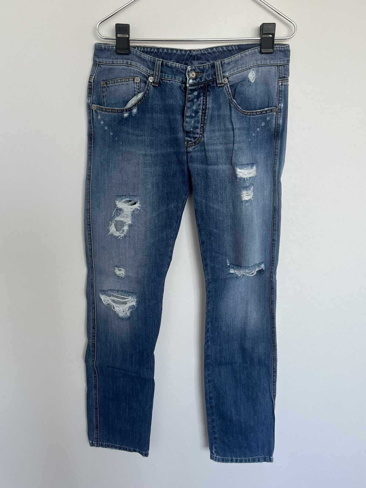 Ermanno Scervino Ermanno Scervino Straight Cut Denim Jeans Size US 32 / EU 48 - 1 Thumbnail