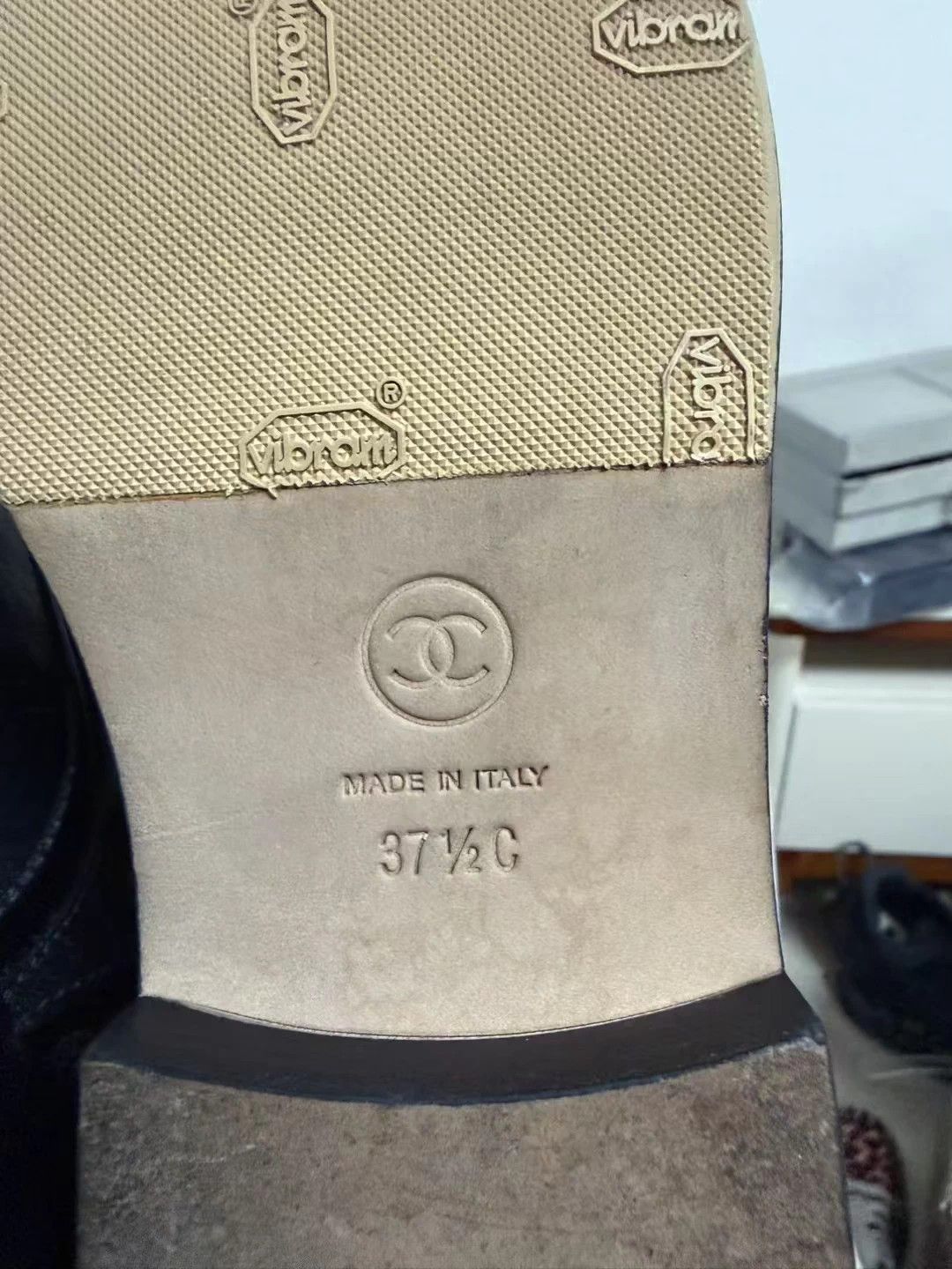 Chanel Chanel SS Logo Short Boot Black Color Block 37.5 EU 99New Size US 6.5 / IT 36.5 - 7 Thumbnail