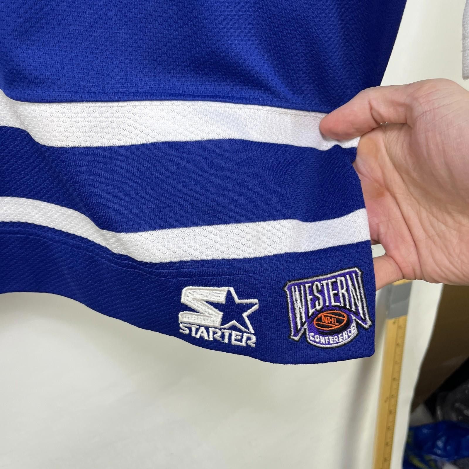Starter Vintage Starter Toronto Maple Leafs Jersey Youth Large XL Size ONE SIZE - 10 Thumbnail