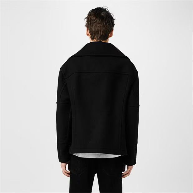 Versace o1g2r1mq0824 Button Collar Blouson Jackets in Black Size US L / EU 52-54 / 3 - 5 Thumbnail