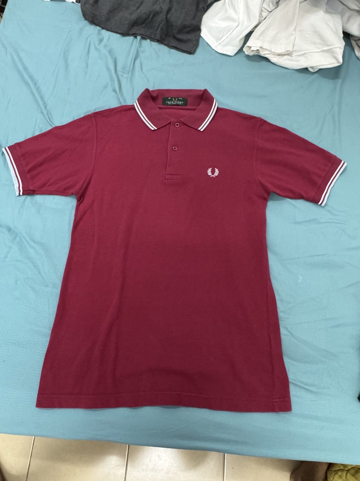 Fred Perry × Vintage Vintage Fred Perry Polo Tee Shirt Size US M / EU 48-50 / 2 - 1 Thumbnail