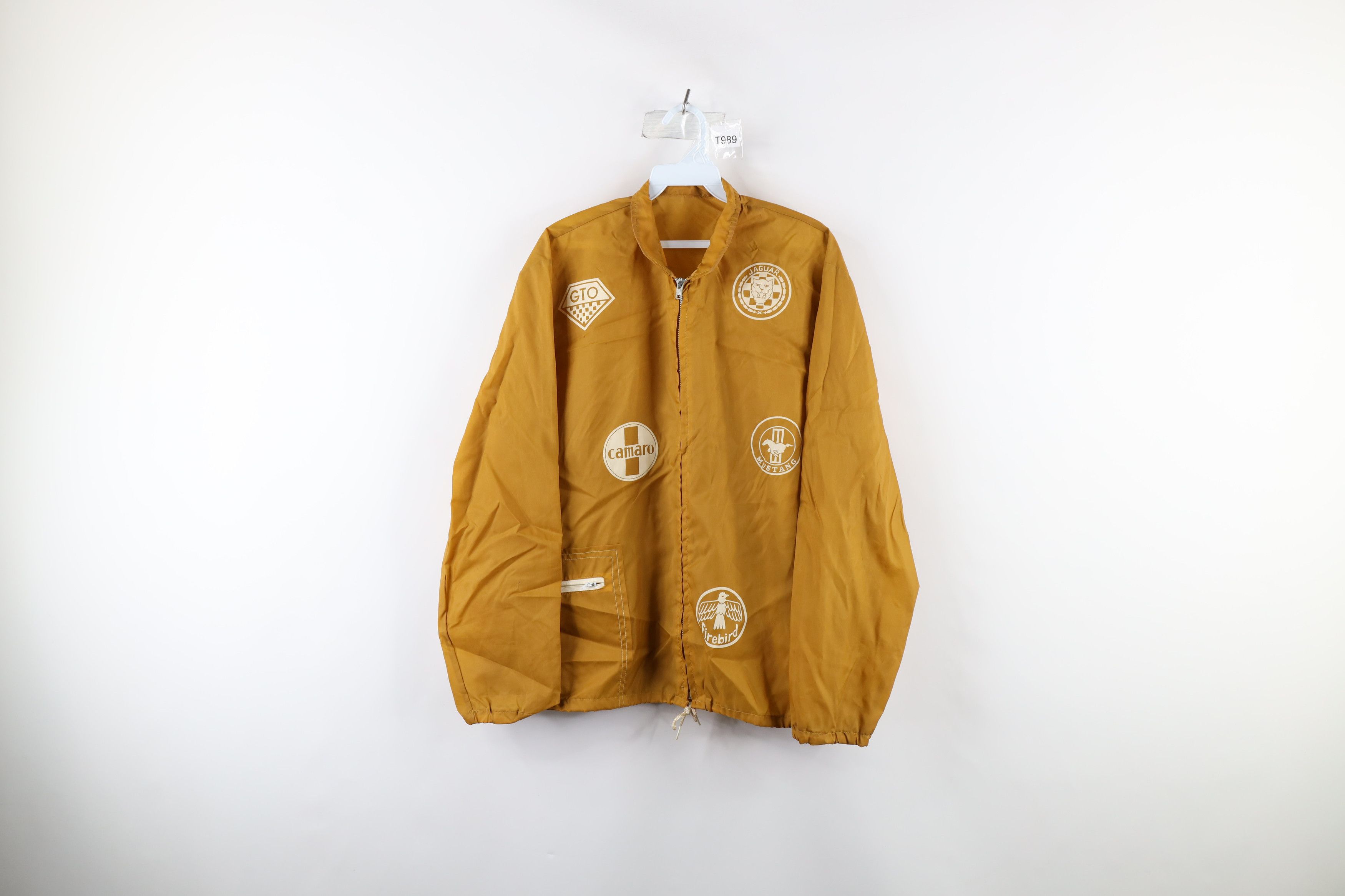 Vintage Vintage 60s Racing Full Zip Cafe Racer Bomber Jacket USA | Grailed