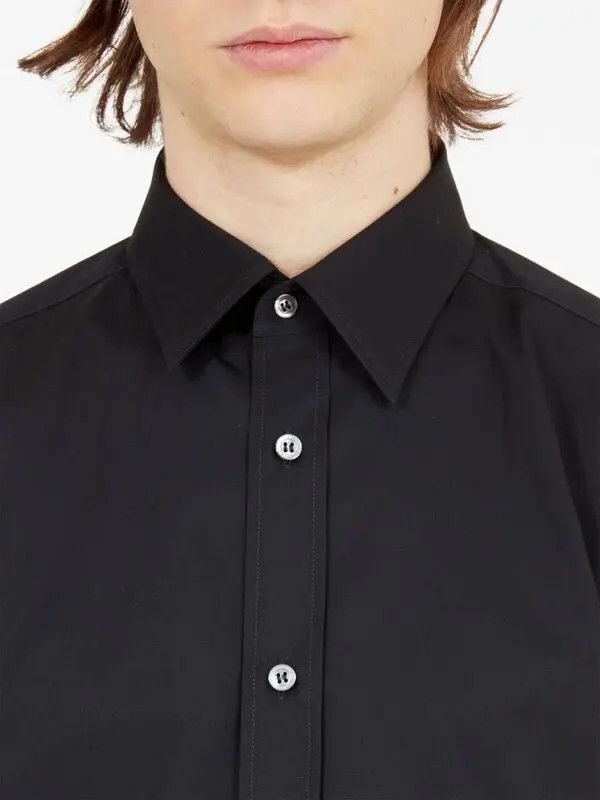 Maison Margiela oc11z0925 Short-Sleeved Shirt in Black Size US M / EU 48-50 / 2 - 5 Thumbnail