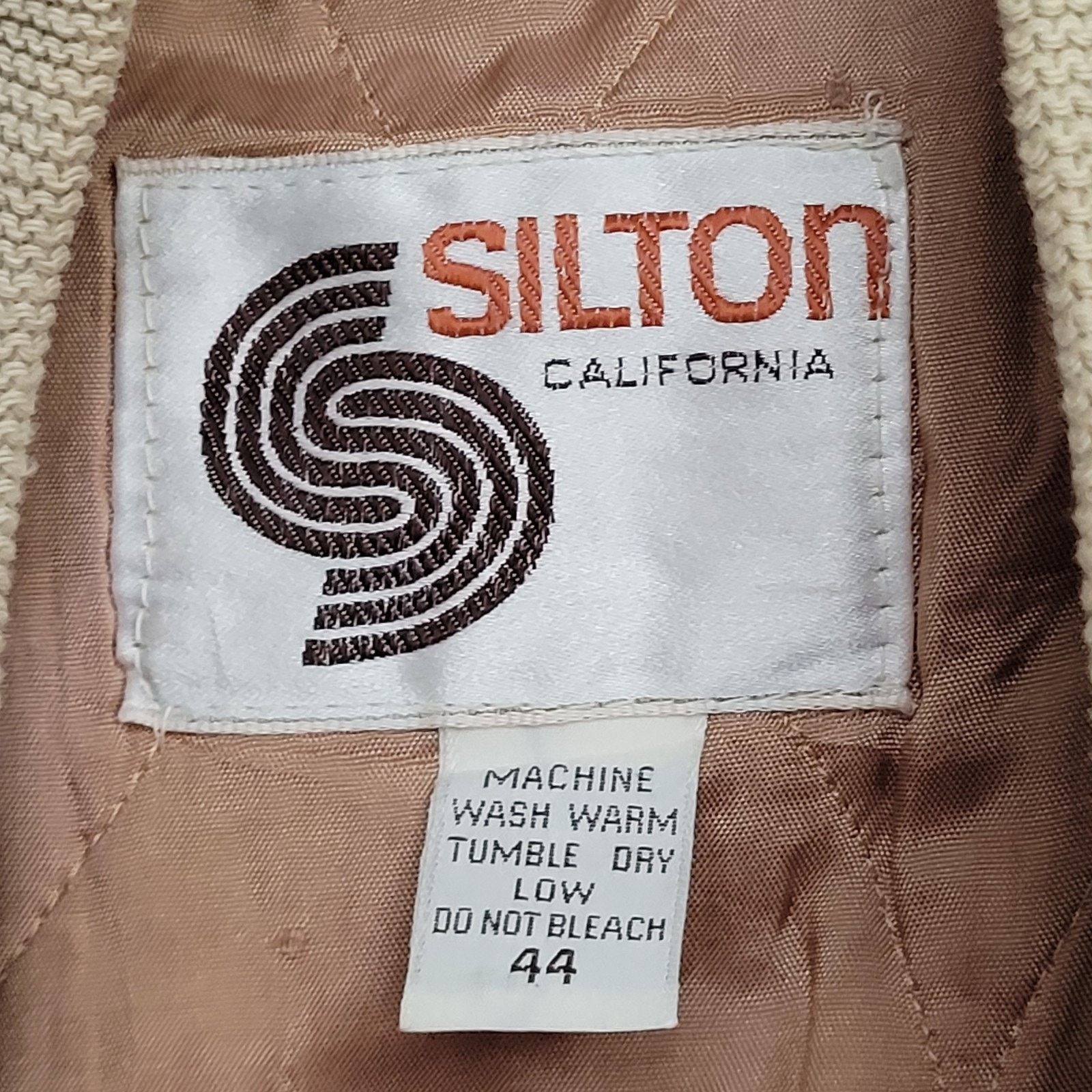 VTG 70s Silton California Jacket L 44 Short Fit IDEAL Crop