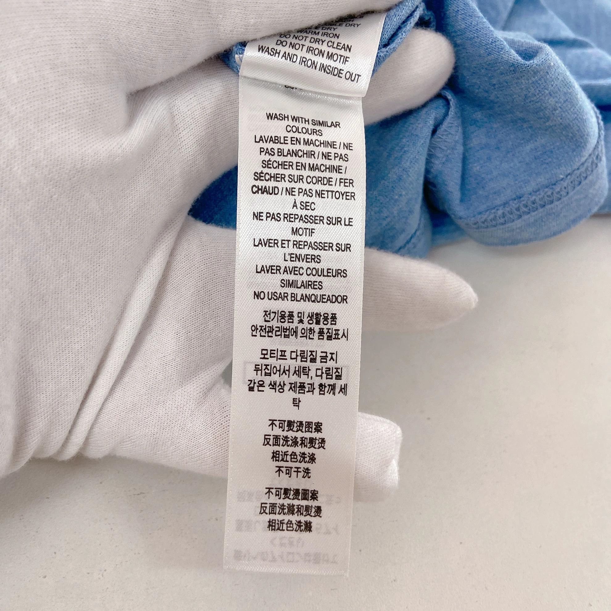 Burberry Burberry Blue T-Shirt 14Y With Tags Size US XS / EU 42 / 0 - 7 Thumbnail