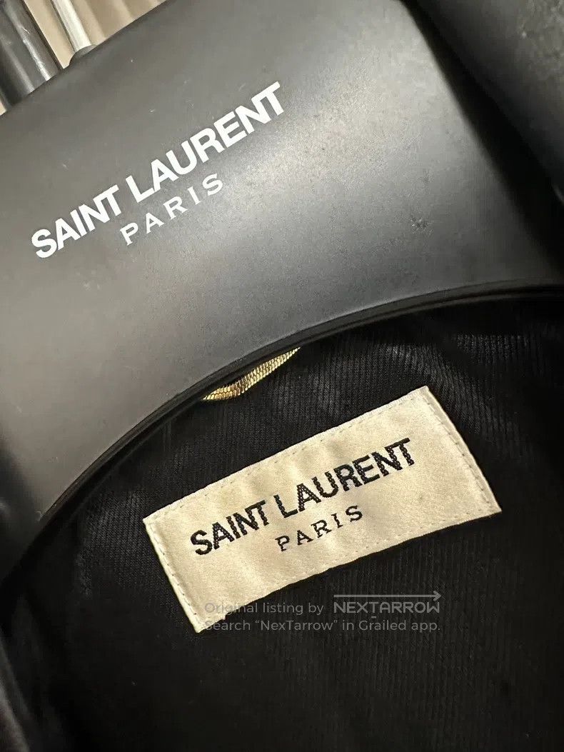 Saint Laurent Paris Saint Laurent Paris Motorcycle Zip Leather Jacket Size XS / US 0-2 / IT 36-38 - 3 Thumbnail
