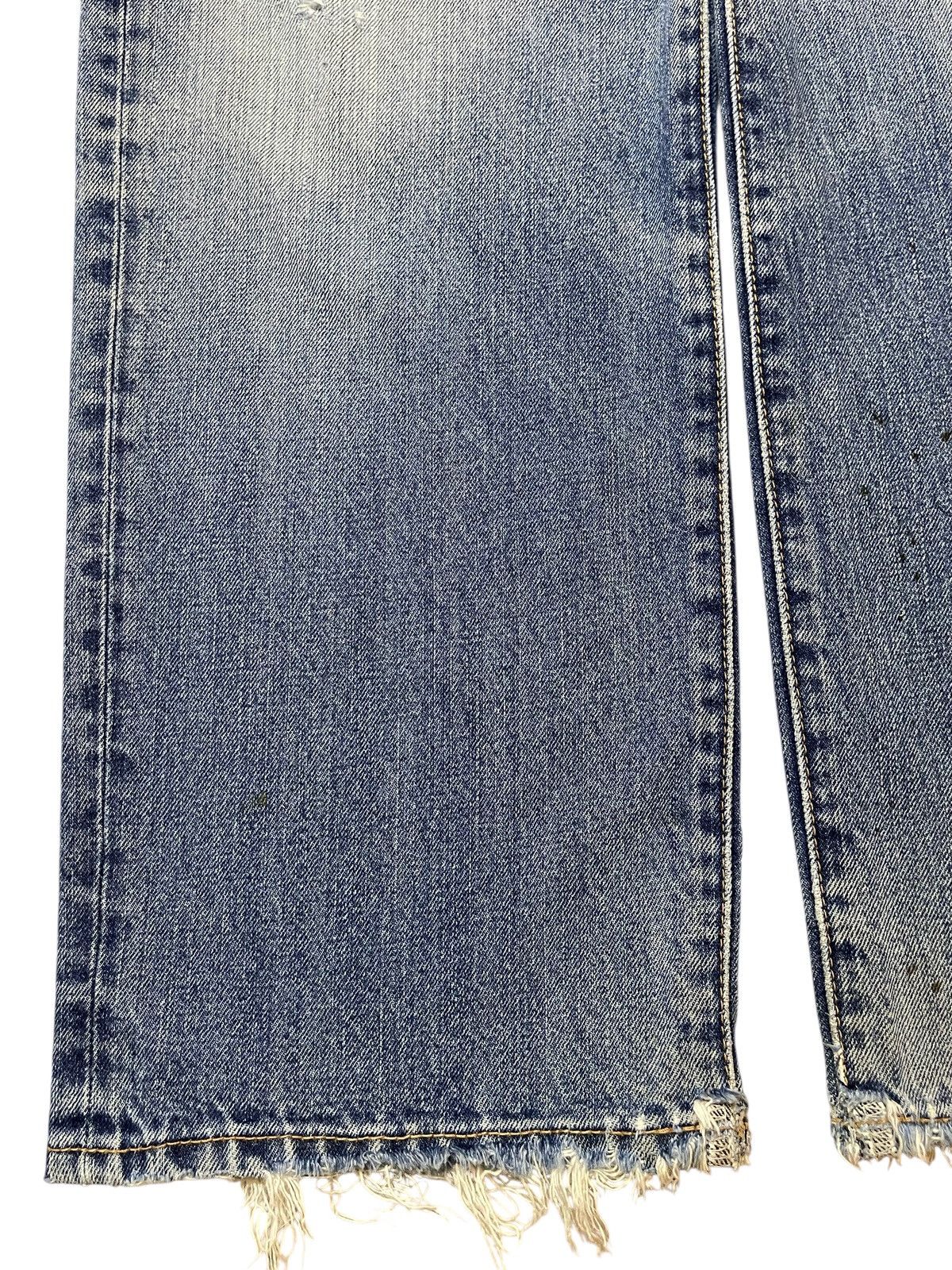 JNCO Vintage Japanese Brand Blue Faded Wash Distress Baggy Jeans Size US 28 / EU 44 - 7 Thumbnail
