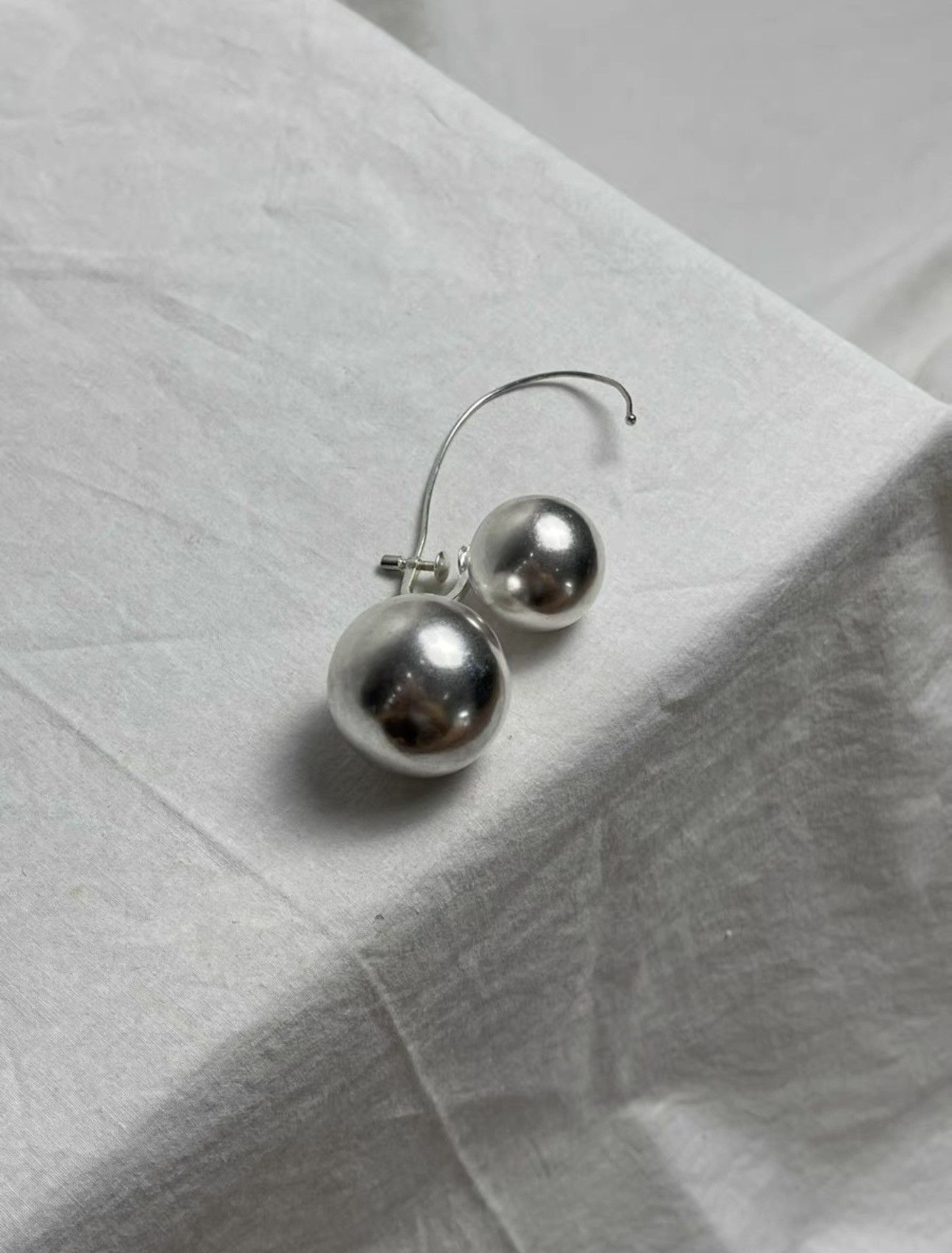 Maison Margiela Maison Margiela 17F/W runway ball ear hooks Size ONE SIZE - 3 Thumbnail
