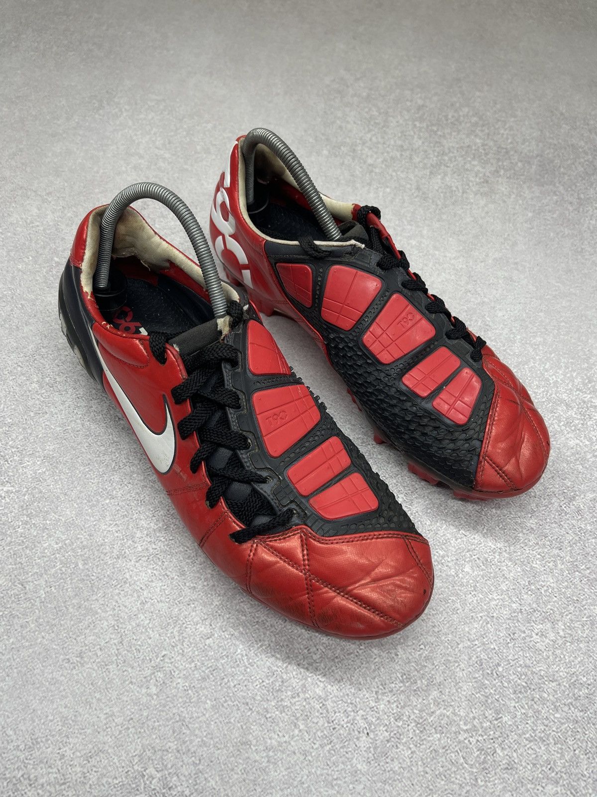Nike Vintage Nike Total 90 Laser III FG Football Leather Boots Size US 11 / EU 44 - 4 Thumbnail