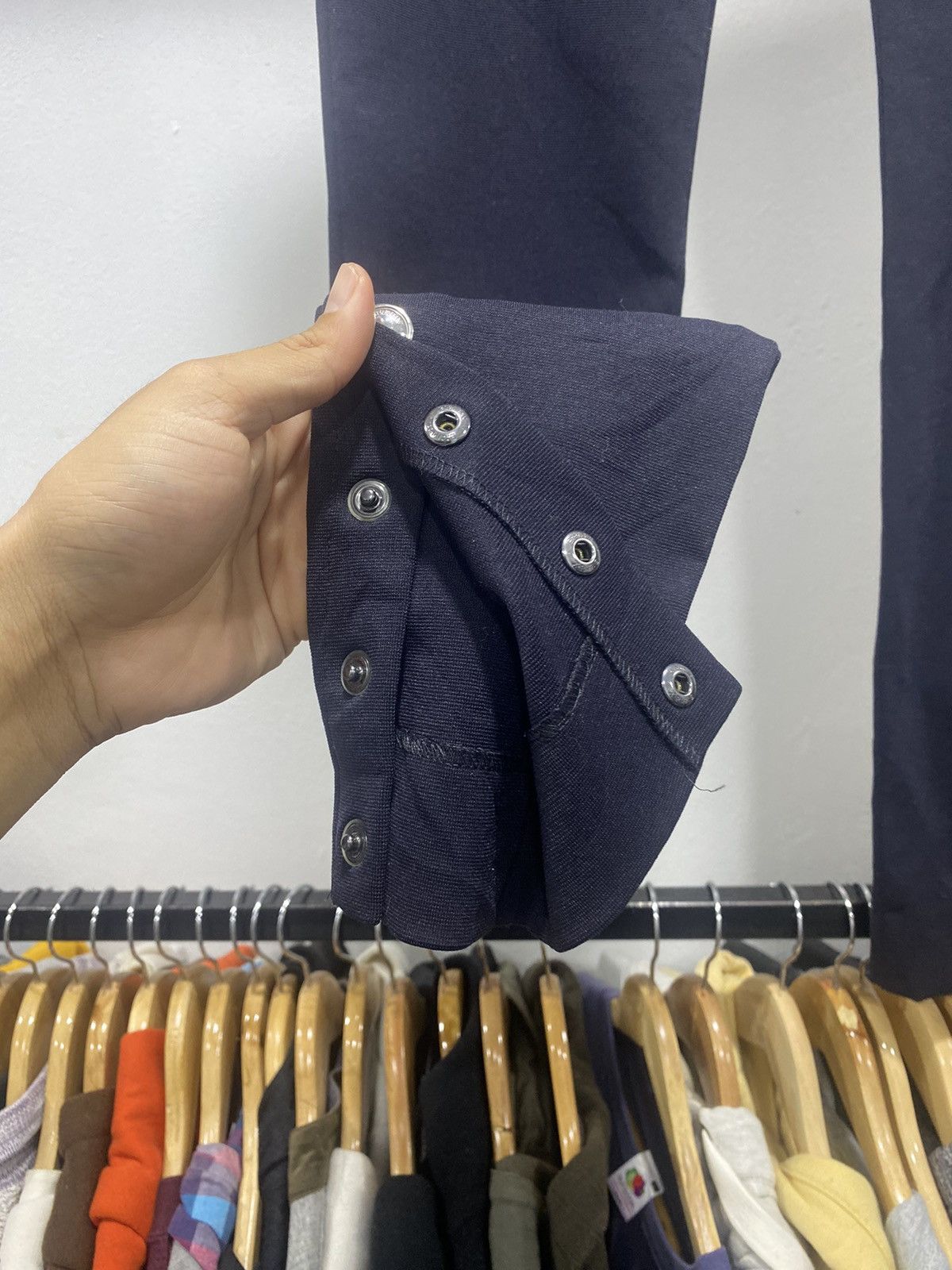 Burberry Snap Button Stretchable Pants