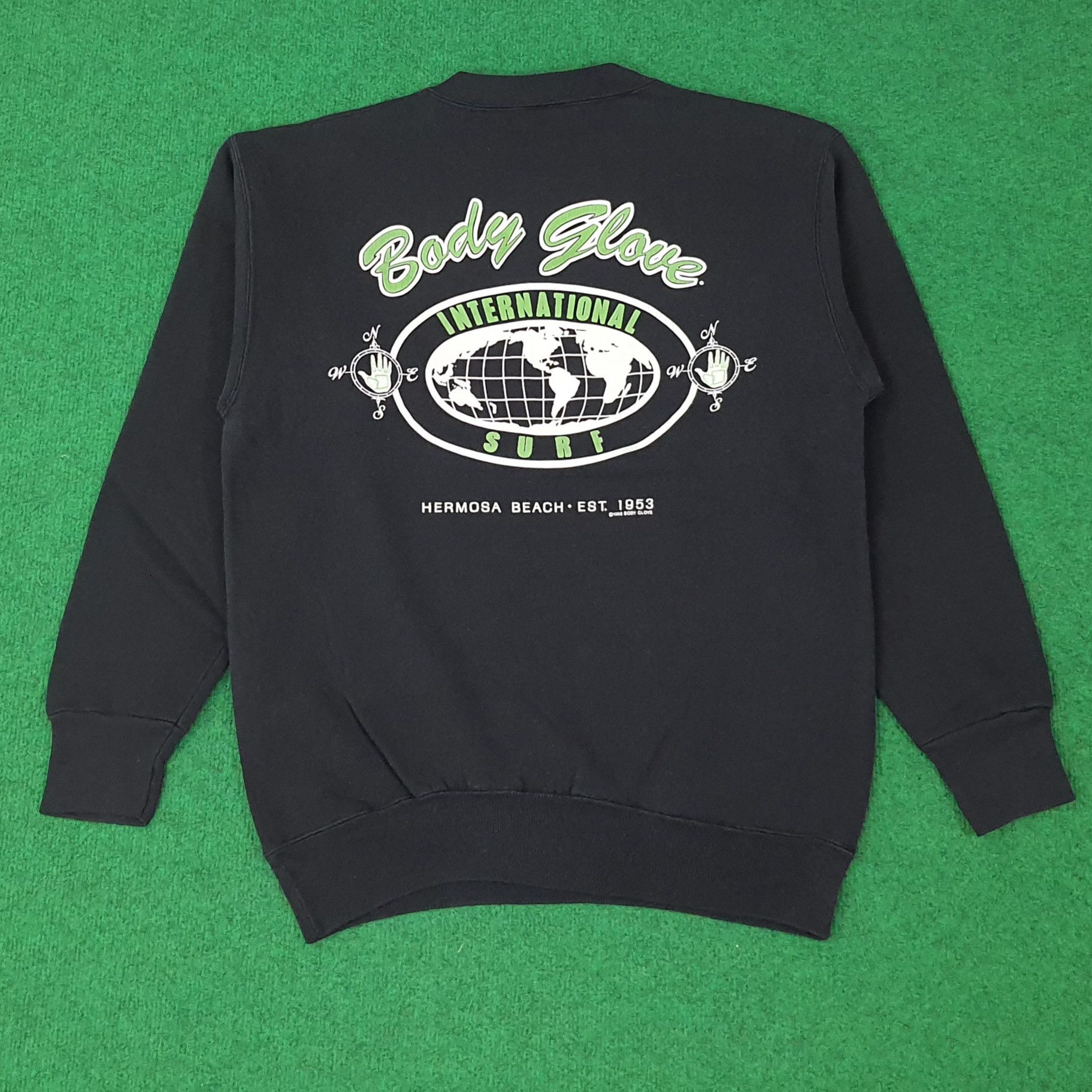 Body Glove Vintage Body Glove Surfing Hermosa Sweatshirt C257N7 Size US M / EU 48-50 / 2 - 1 Thumbnail
