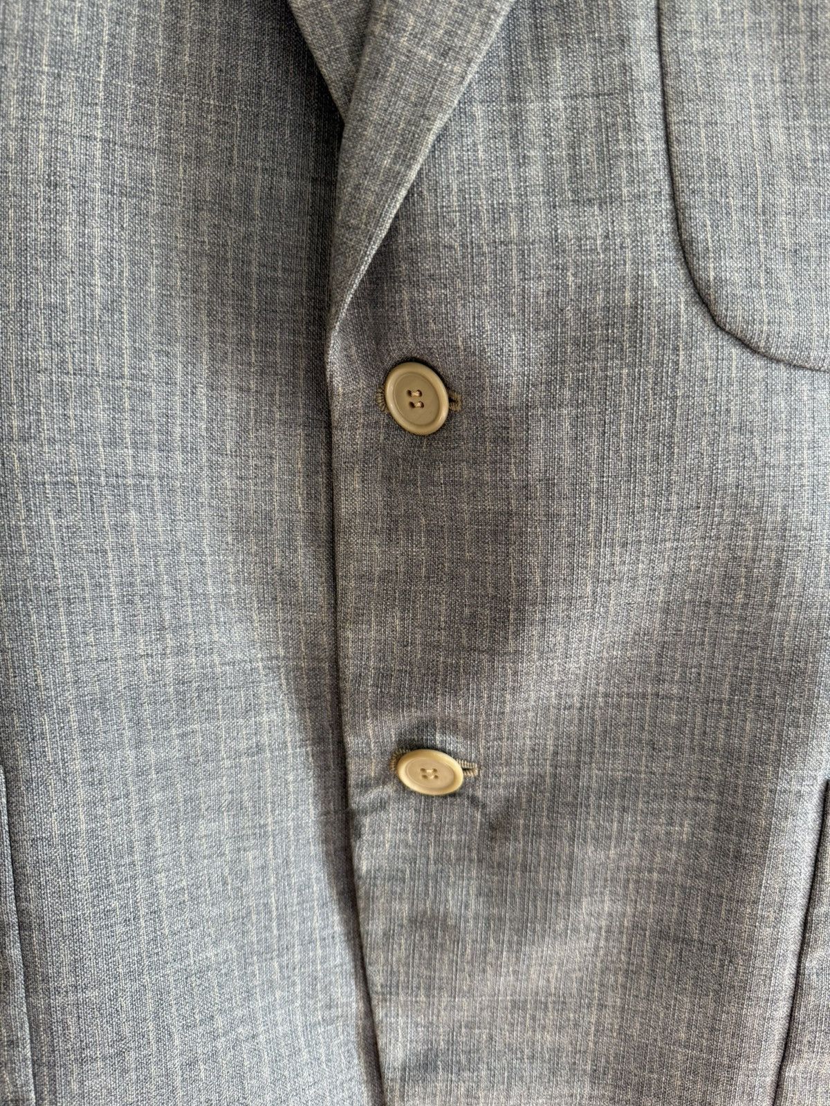 Other Spring&Summer Japanese NIKKE REFINETEX Wool Suit Size 36R - 14 Thumbnail